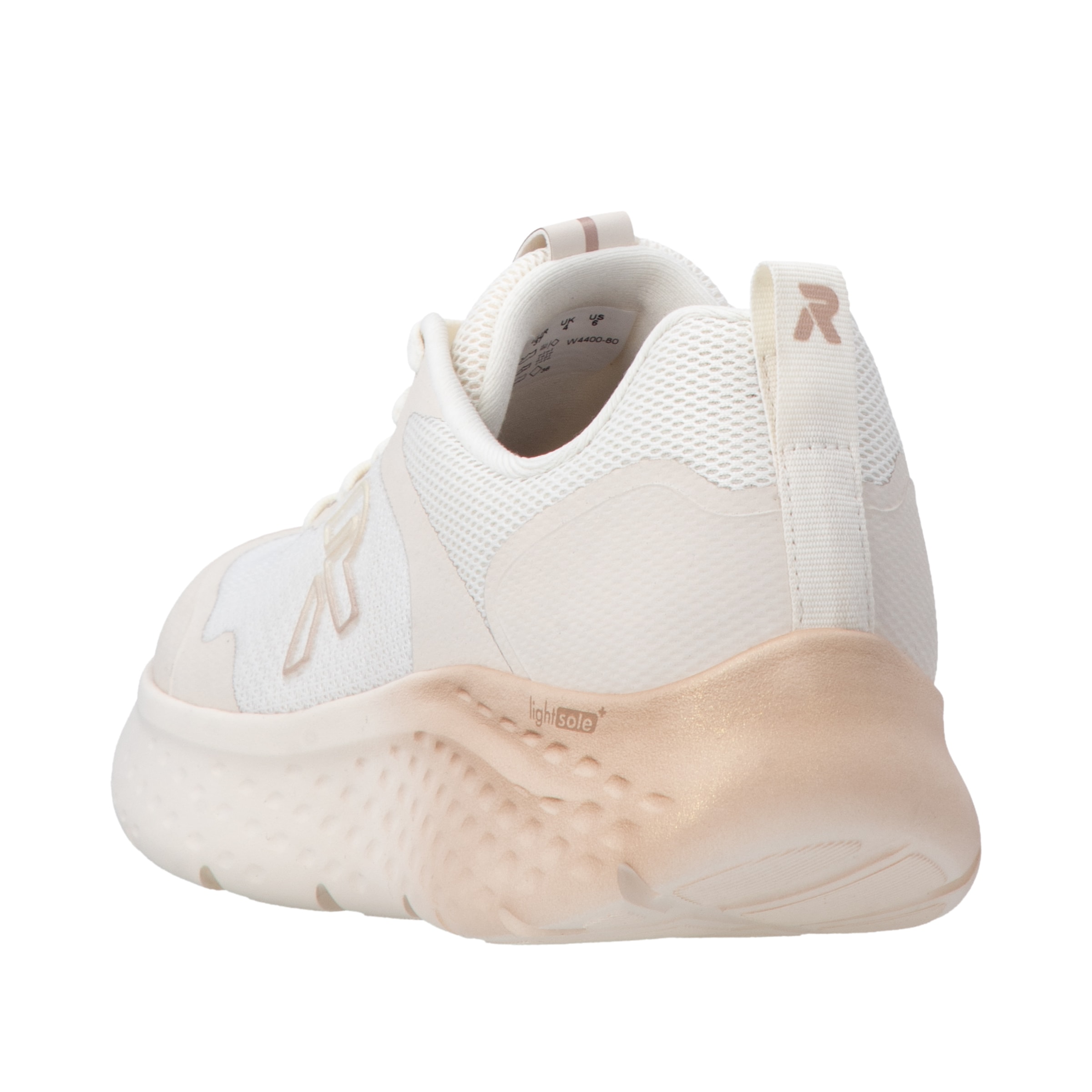 Rieker Plateausneaker  Schnürschuh, Freizeitsneaker mit leichter Plateausohle