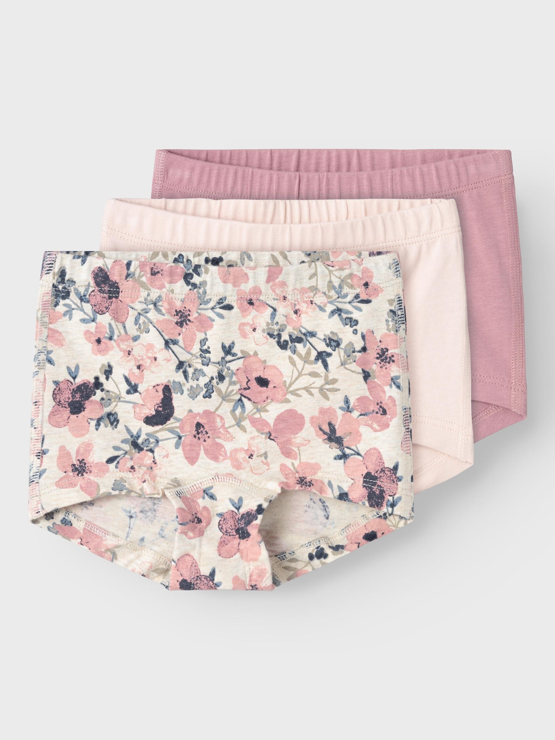 Name It Boxershorts »NMFTIGHTS 3P NOSTALGIA FLOWER NOOS«