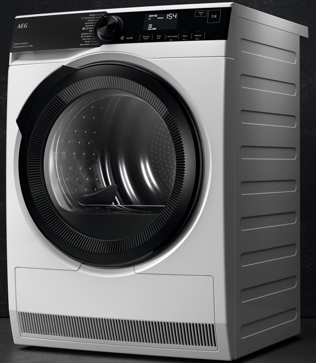 AEG Wärmepumpentrockner »TR8T75780« AbsoluteCare : jetzt auch Wolle und Seide trocknen ohne Einlaufen