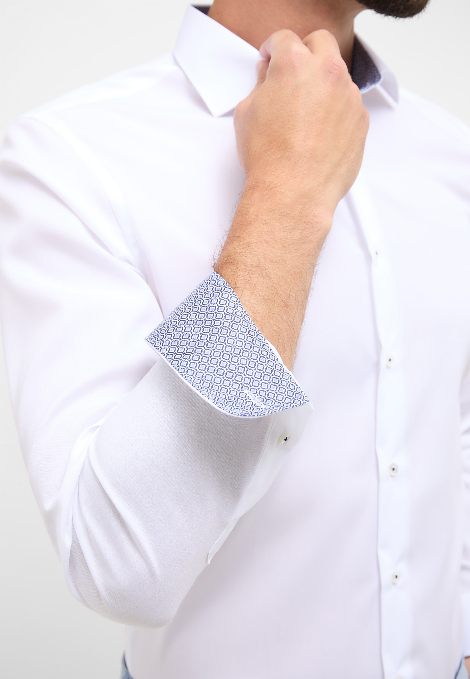 Eterna Langarmhemd »SLIM FIT«