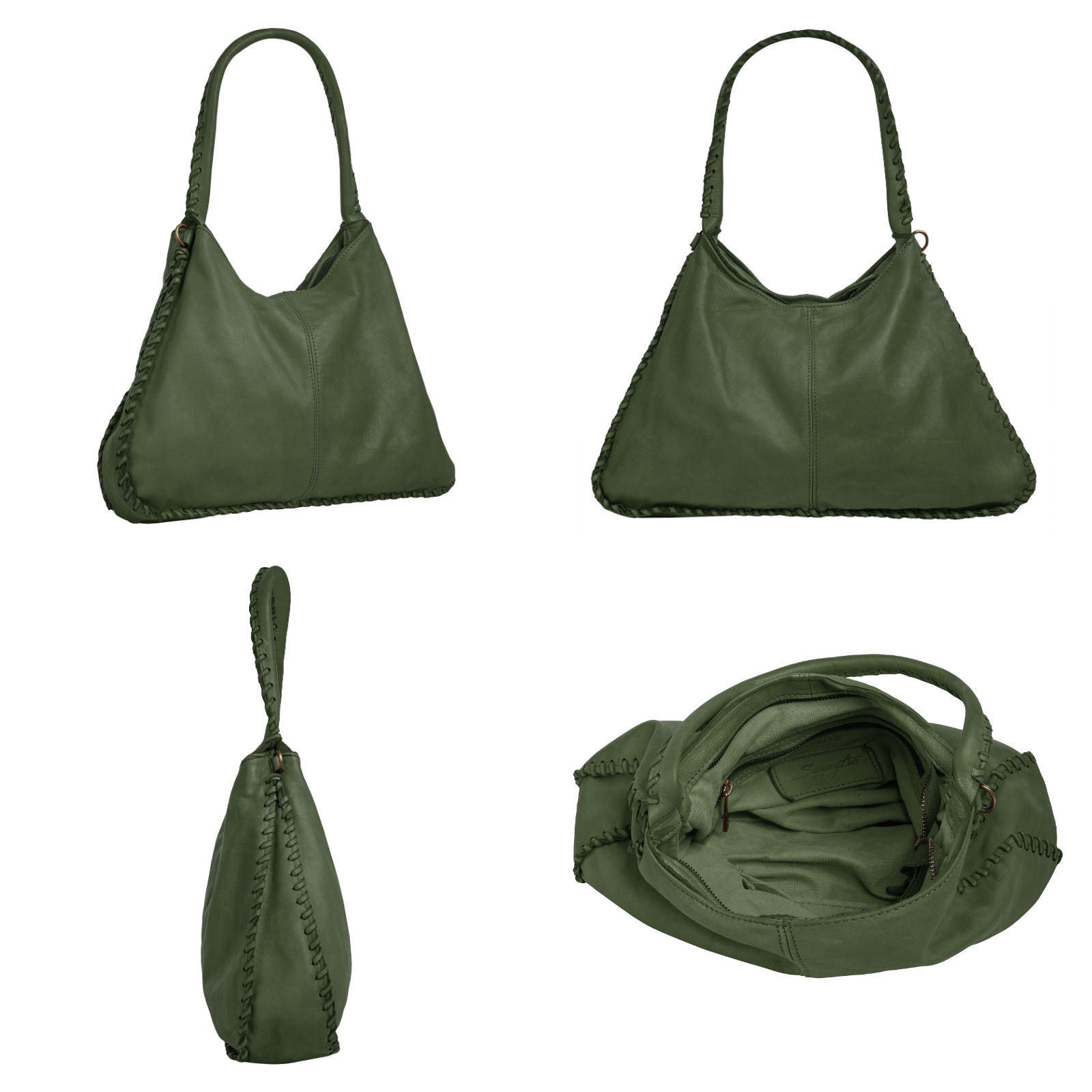 Samantha Look Shopper, echt Leder, Made in Italy