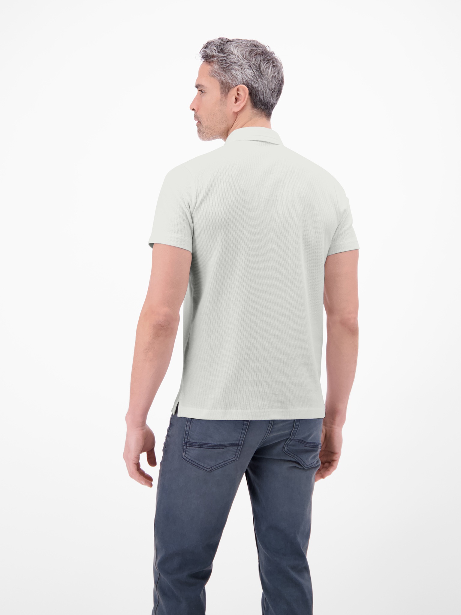 LERROS Poloshirt Kurzarm mit Logo-Badge