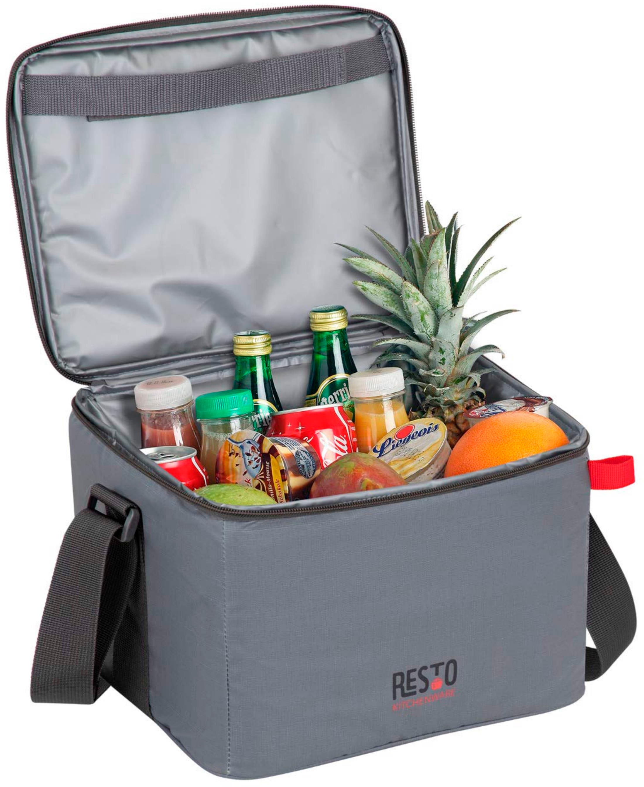 RESTO Kitchenware Kühltasche »Polis faltbare Picknicktasche Lunchtasche Thermotasche Isoliertasche«, Witterungsbeständig und absolut auslaufsicher
