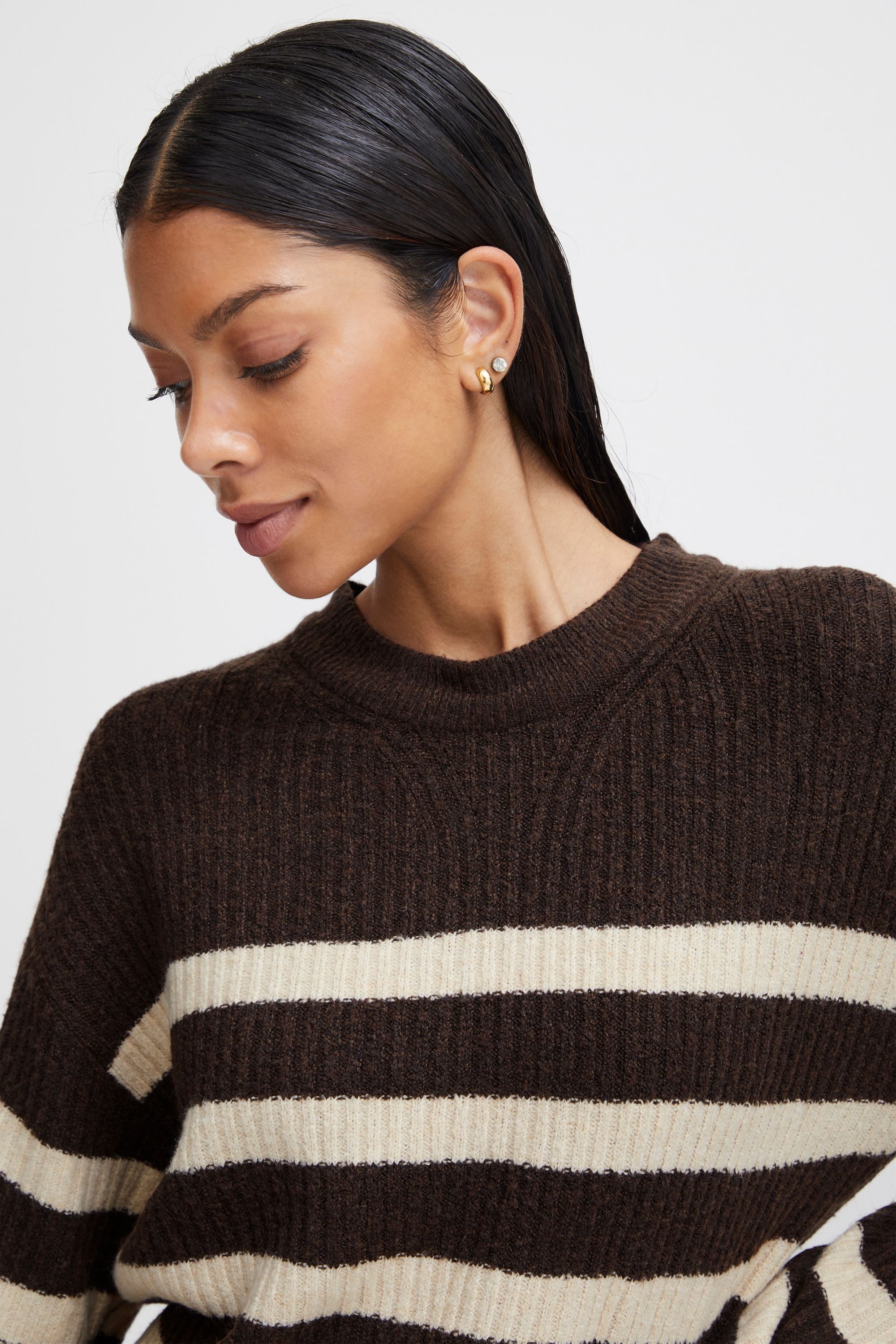 b.young Strickfleece-Pullover »Strickpullover BYOnema«
