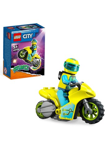 LEGO® Konstruktionsspielsteine »Cyber-Stuntbike (60358), LEGO® City«, (13 St.), Made... kaufen