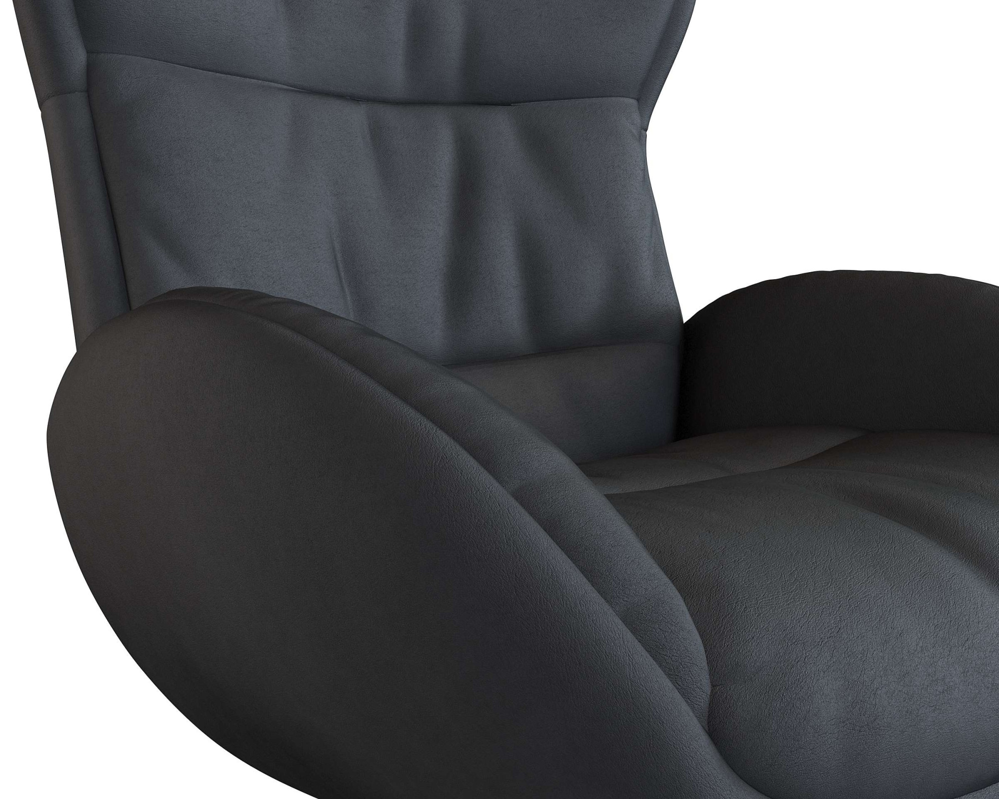 FLEXLUX Relaxsessel »Haze, TV-Sessel, Fernsehsessel, Polstersessel,«, Rückenteilverstellung, drehbar, Fuß Alu