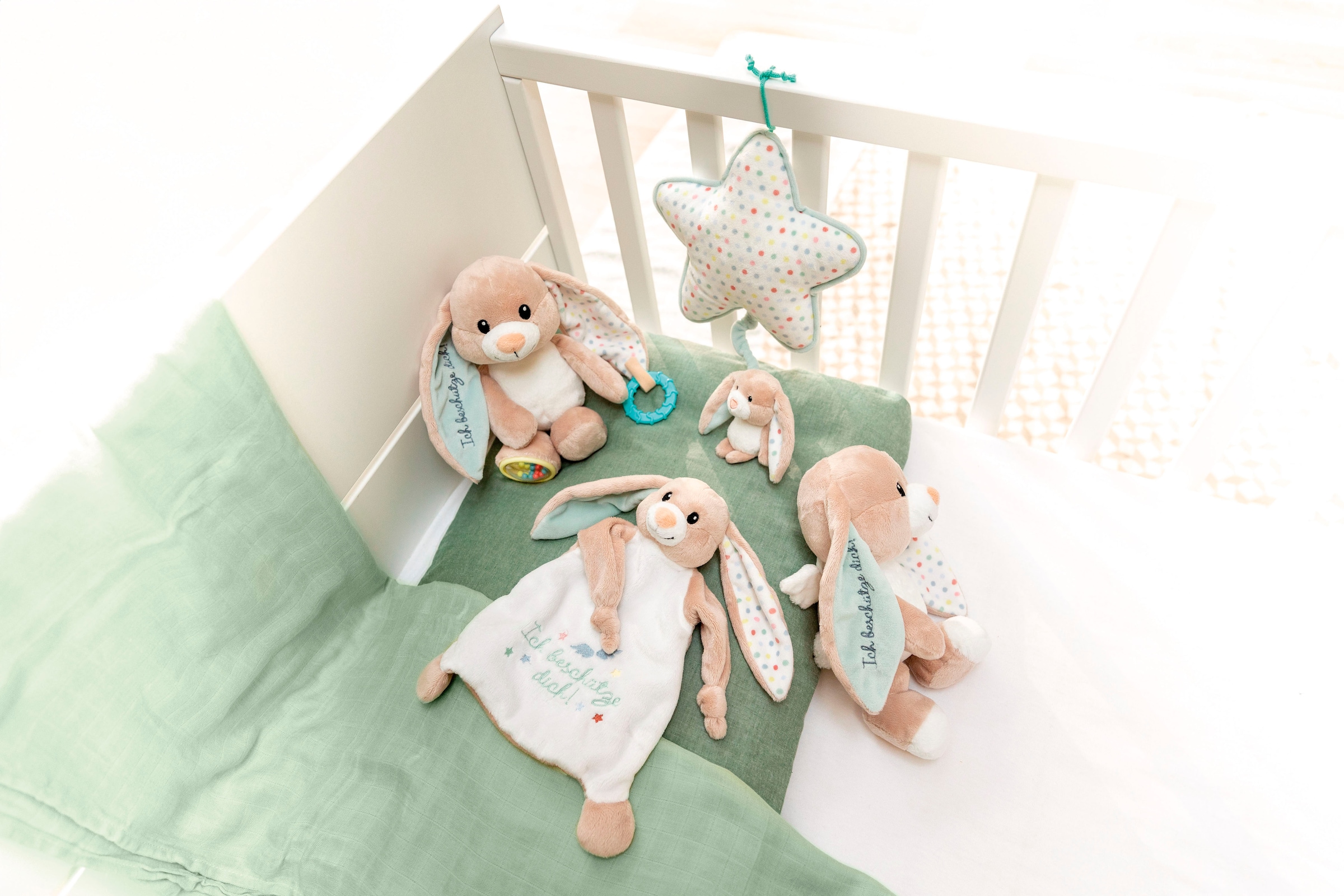 Nici Kuscheltier »My First NICI, Hase Fjella "Ich beschütze dich" 25 cm«