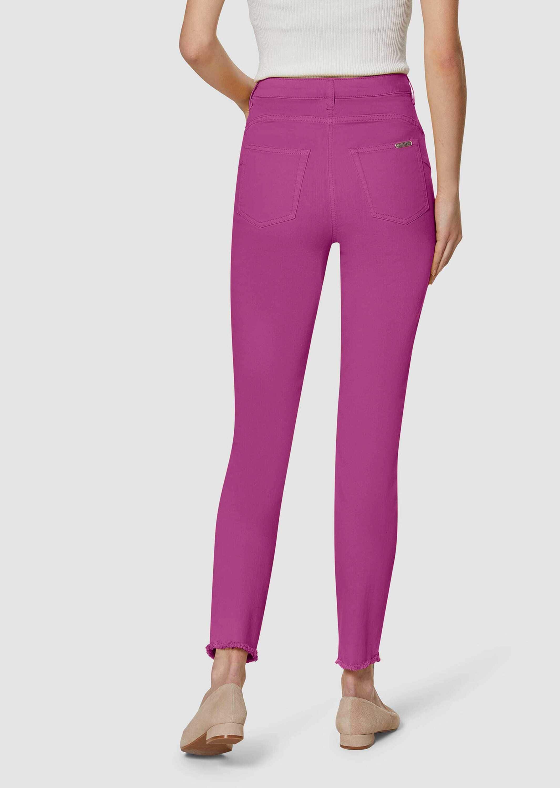 MADELEINE Regular-fit-Jeans »Jeans Jeans mit feinem Fransensaum«