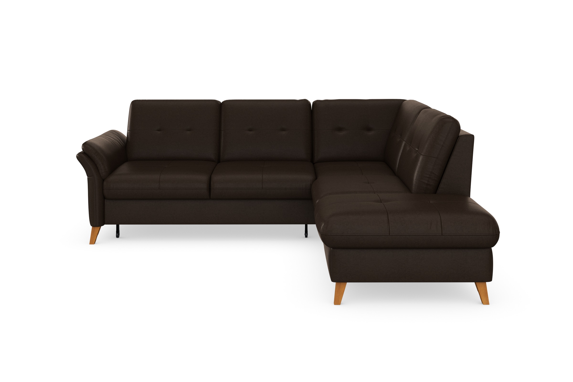 sit&more Ecksofa »Göteborg«, inkl. Sitztiefenverstellung, wahlweise mit Bettfunktion & Bettkasten