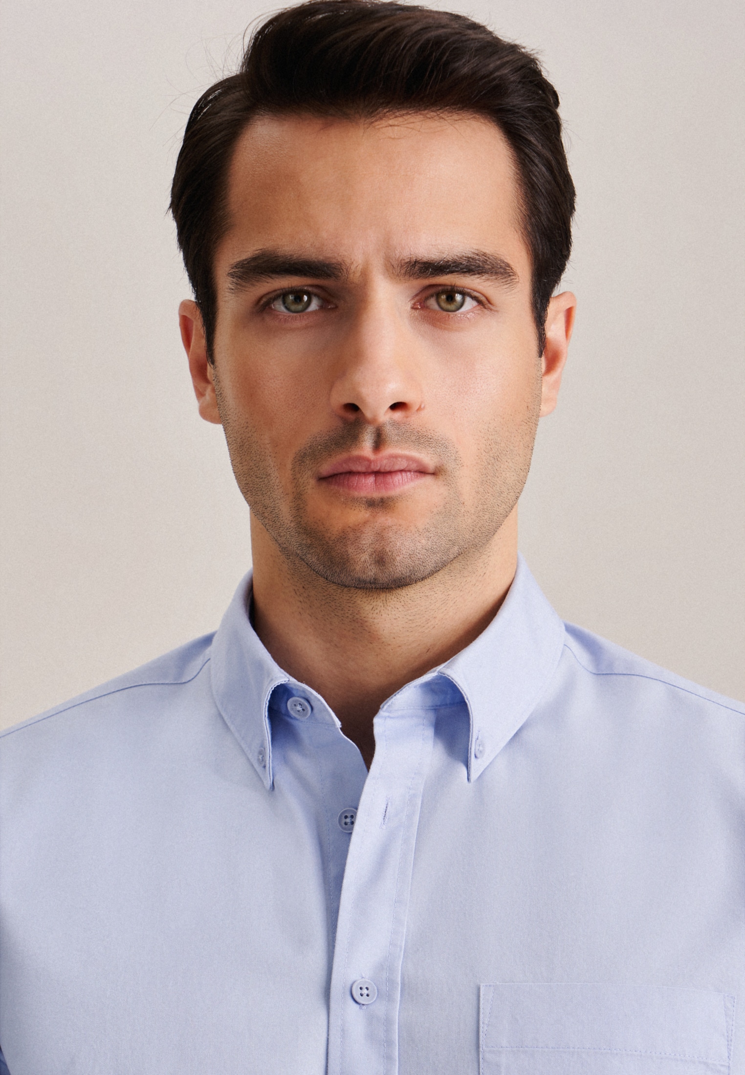 seidensticker Businesshemd »Schwarze Rose«, Regular Langarm Button-Down-Kragen Uni