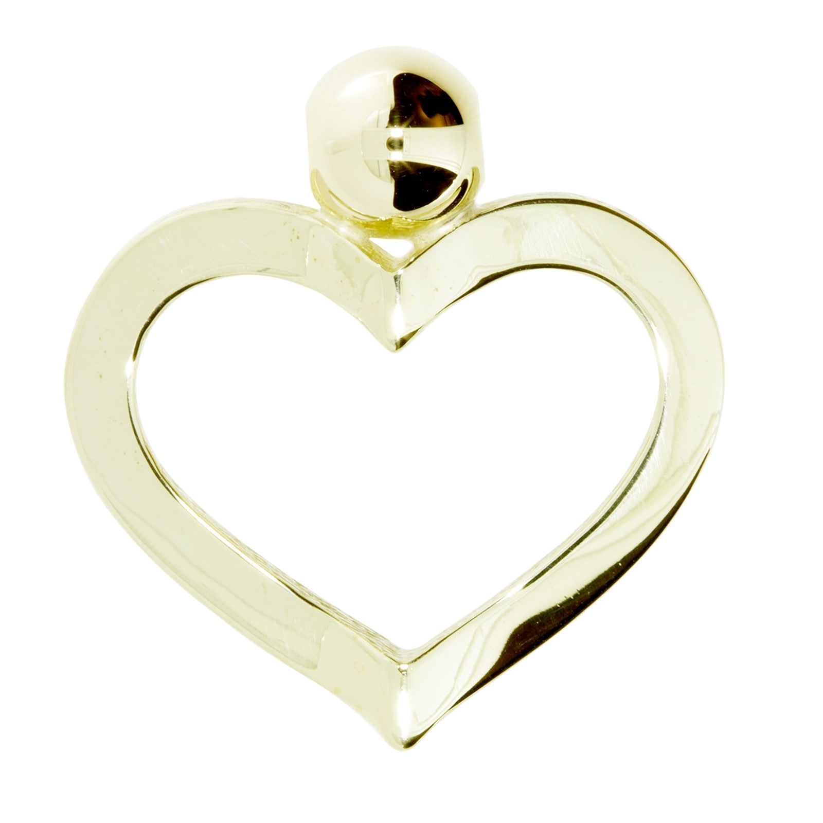 OSTSEE-SCHMUCK Kettenanhänger »- Herz - Gold 333/000 - ,«