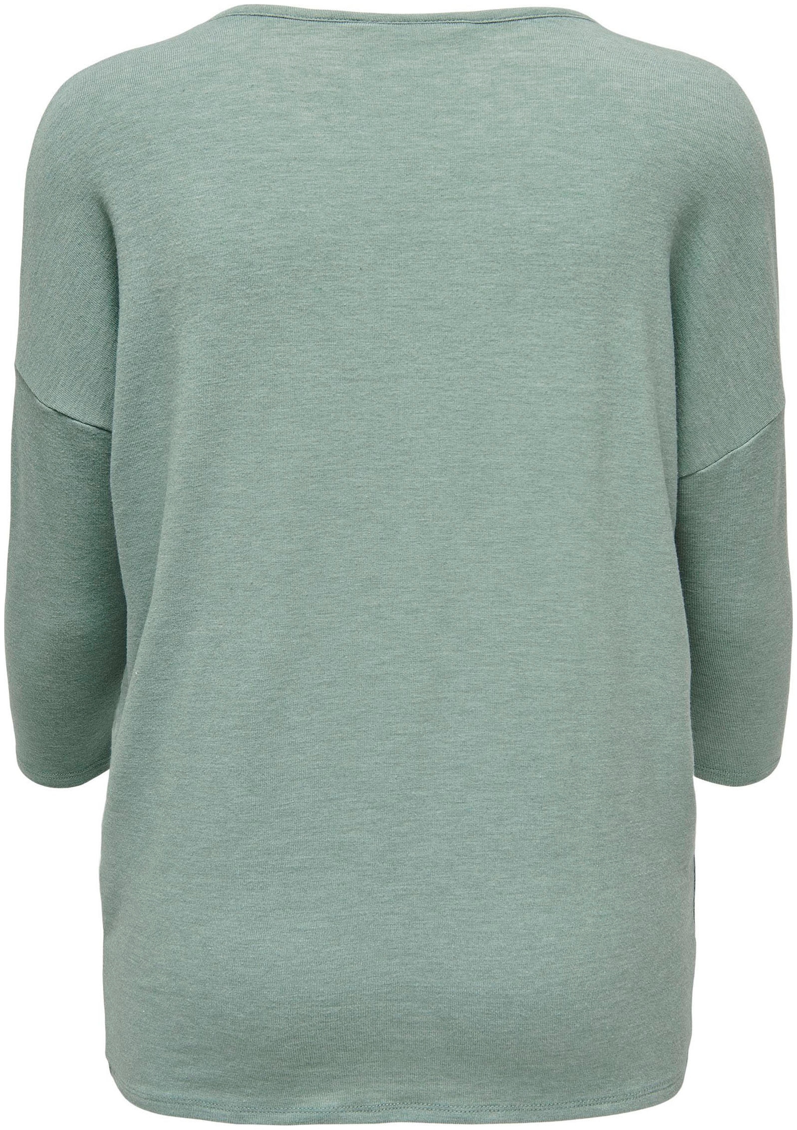 ONLY 3/4-Arm-Shirt »ONLGLAMOUR 3/4 TOP JRS NOOS«, in lässiger Oversize-Form
