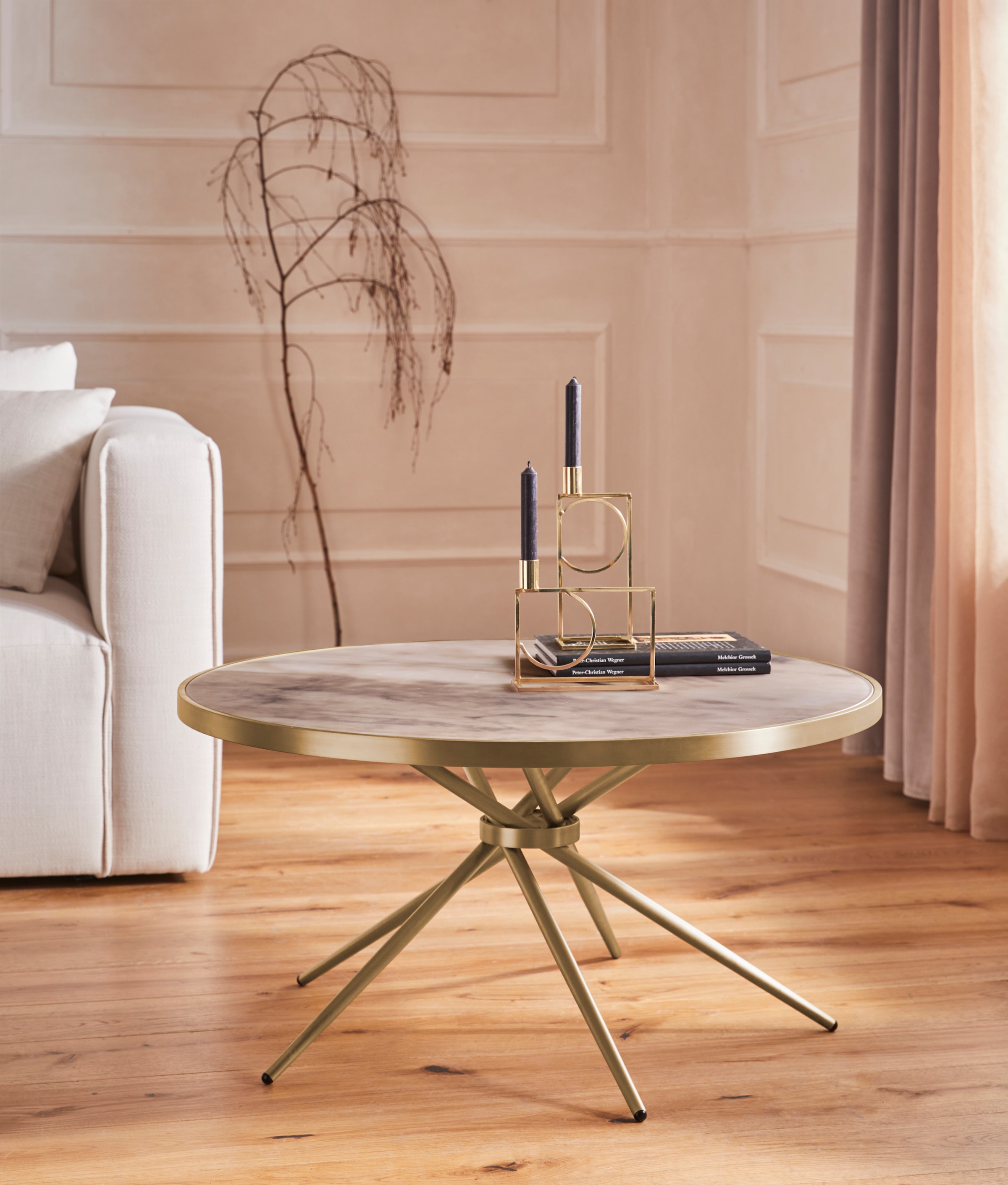 Guido Maria Kretschmer Home&Living Couchtisch »Marble, TOPSELLER!, OTTOs Choice«, Couchtisch in modernem Design
