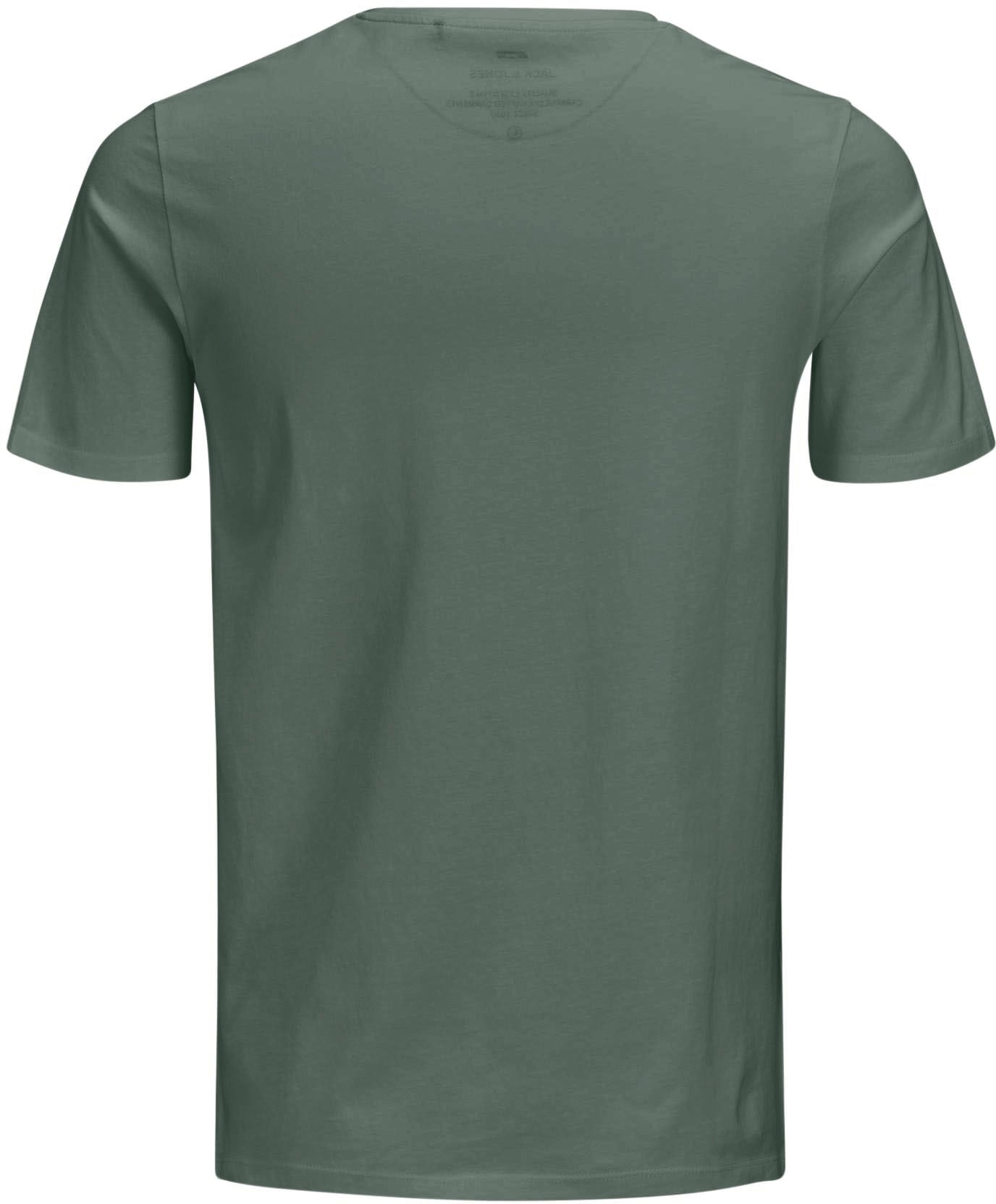 Jack & Jones T-Shirt »JJECORP   mit Print, vielseitig kombinierbar für den Alltag« Logodruck, modisch, regular fit, Baumwolle, Rundhals