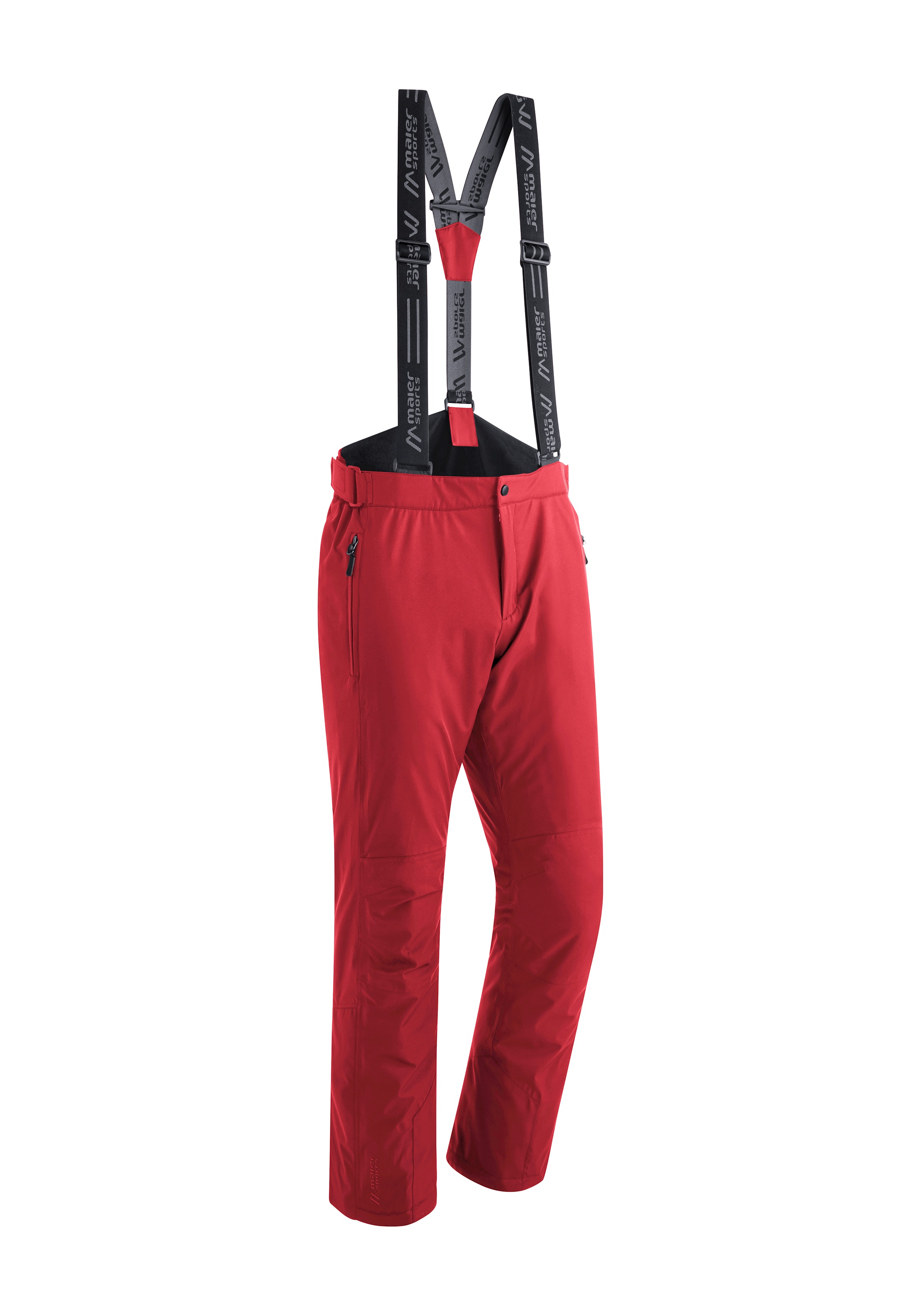 Skihose »Joscha Slim«, Herren Schneehose mit Hosenträgern, wind/wasserdicht, Slim Fit