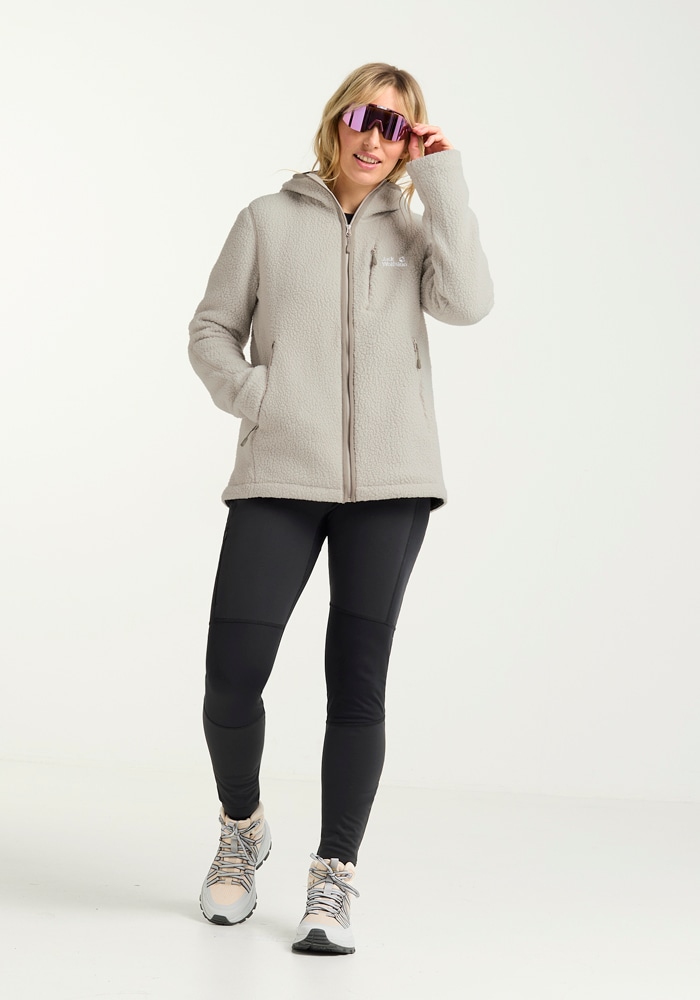 Jack Wolfskin Fleecejacke »CRADLE MOUNTAIN PILE FZ W«, mit Kapuze