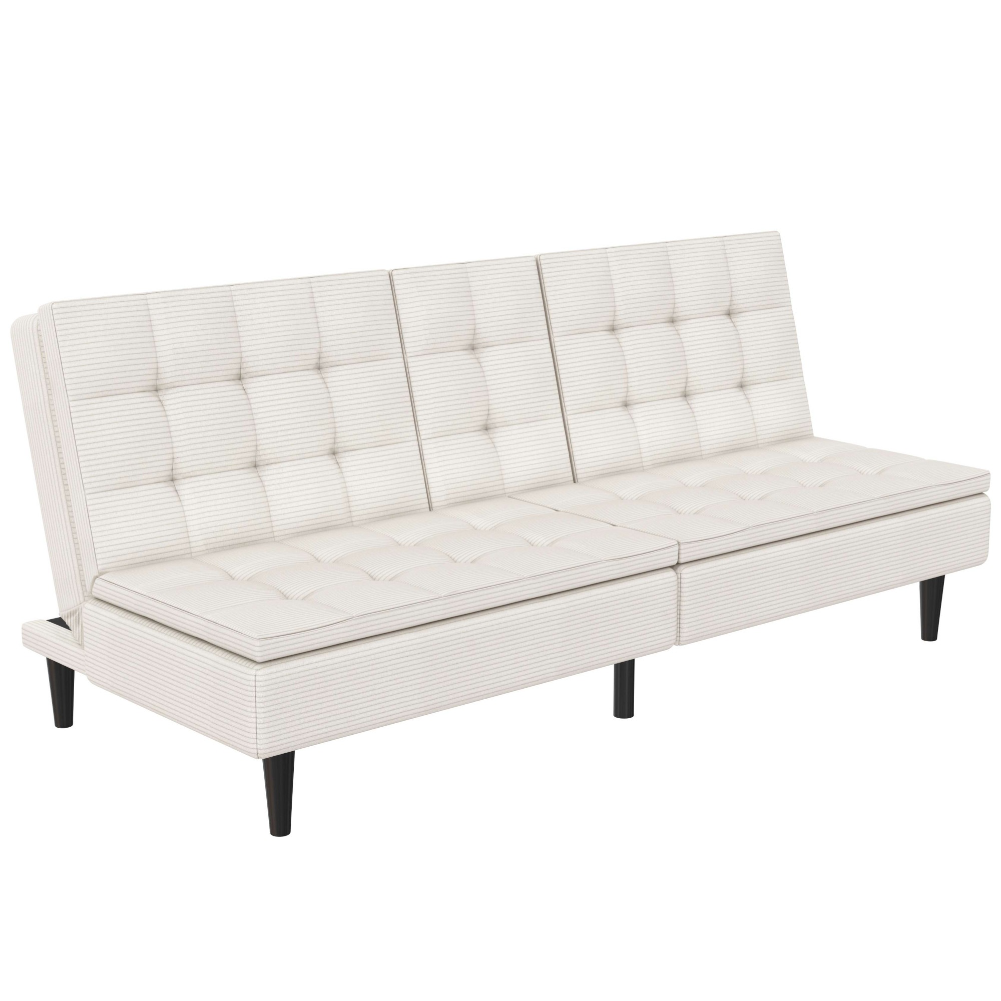 Dorel Home Schlafsofa »MAINE, Kinosofa mit Relax- und Bettfunktion, 2 Getränkehalter,«, Liegefläche 190 x 110 cm, in Cord