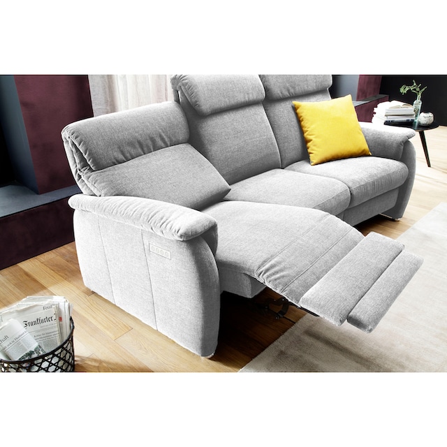 Home affaire Sofa »Turin«, mit motorischer Relaxfunktion, Tisch, Leuchte +  USB-Ladestation online bei OTTO