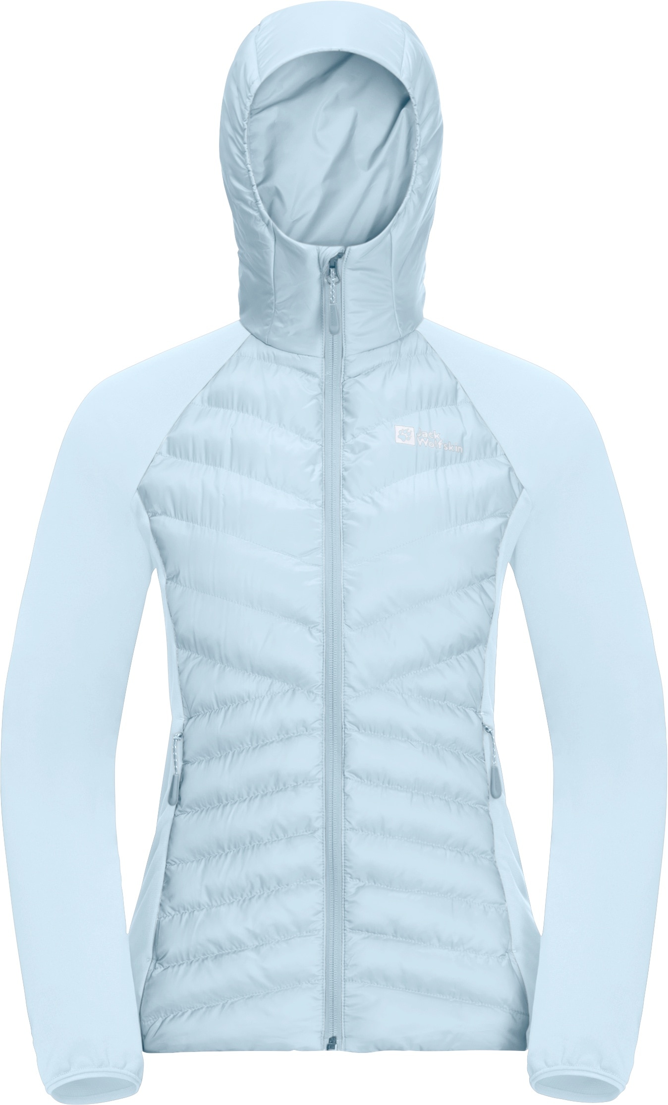 Jack Wolfskin Hybridjacke »ROUTEBURN PRO HYBRID W«, mit Kapuze