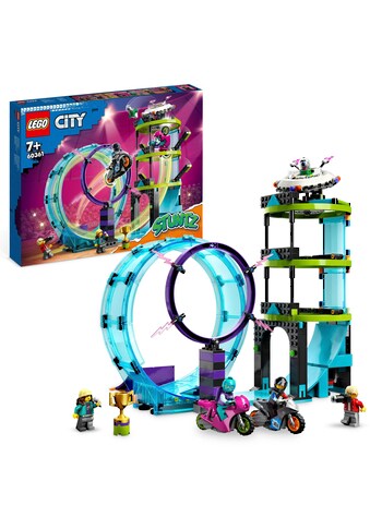 LEGO® Konstruktionsspielsteine »Ultimative Stuntfahrer-Challenge (60361), LEGO® City... kaufen