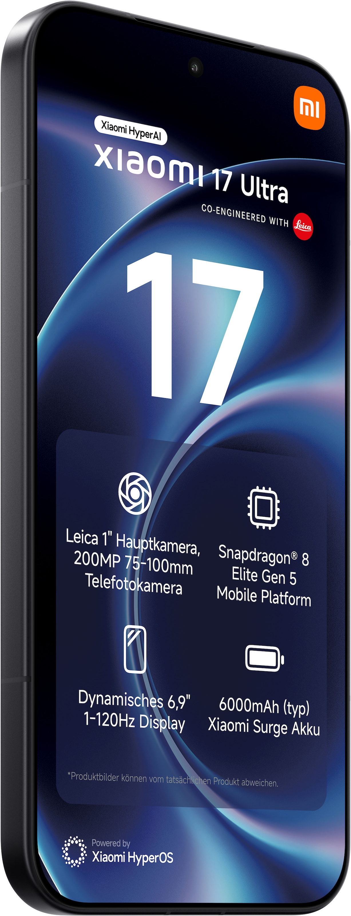 Xiaomi Smartphone »17 Ultra 16+512GB« Schwarz