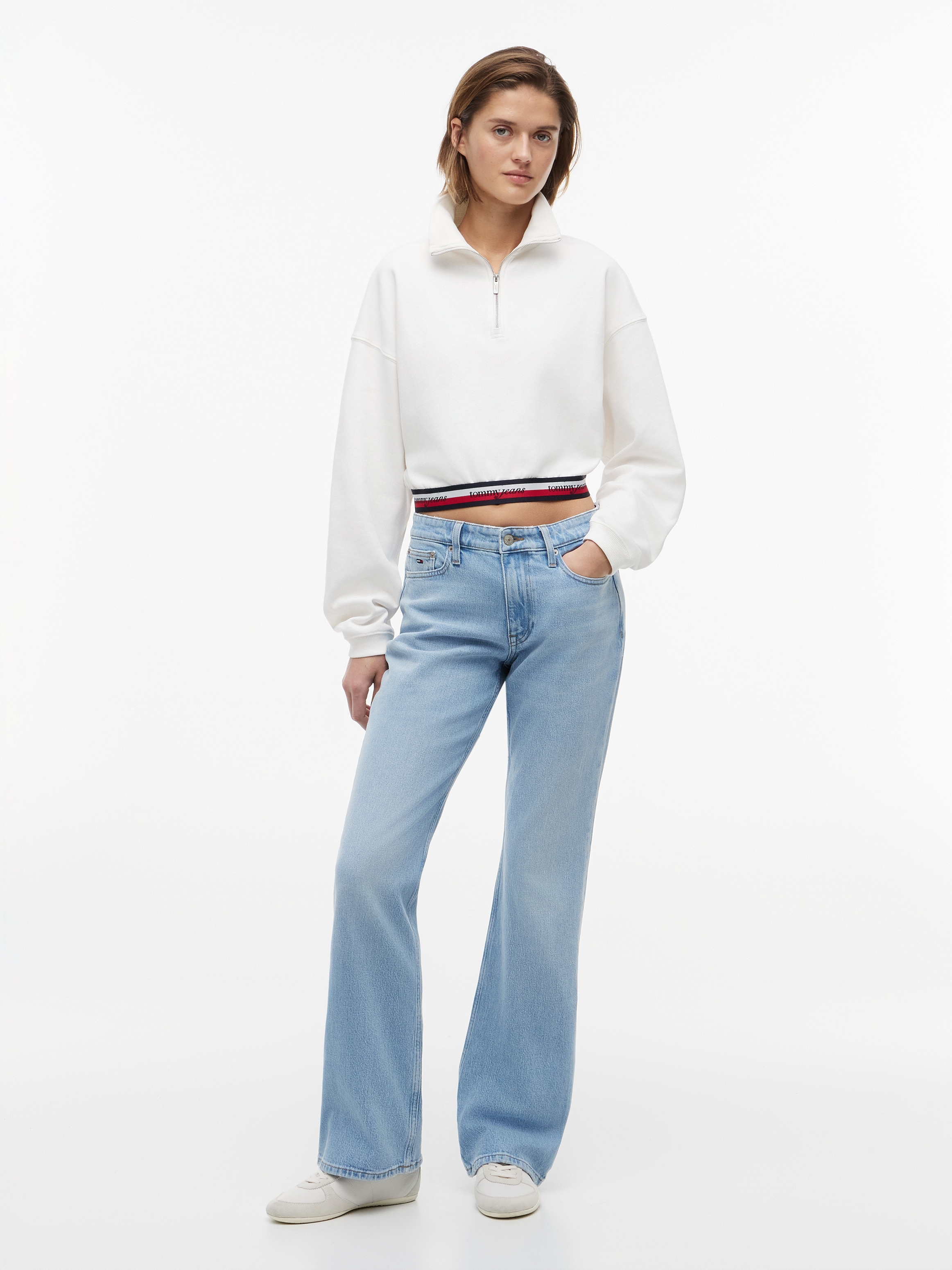 Tommy Jeans Bootcut-Jeans »CLEO MID BOOTCUT BJ0111« Baumwollmischung, Bootcut, normal waist