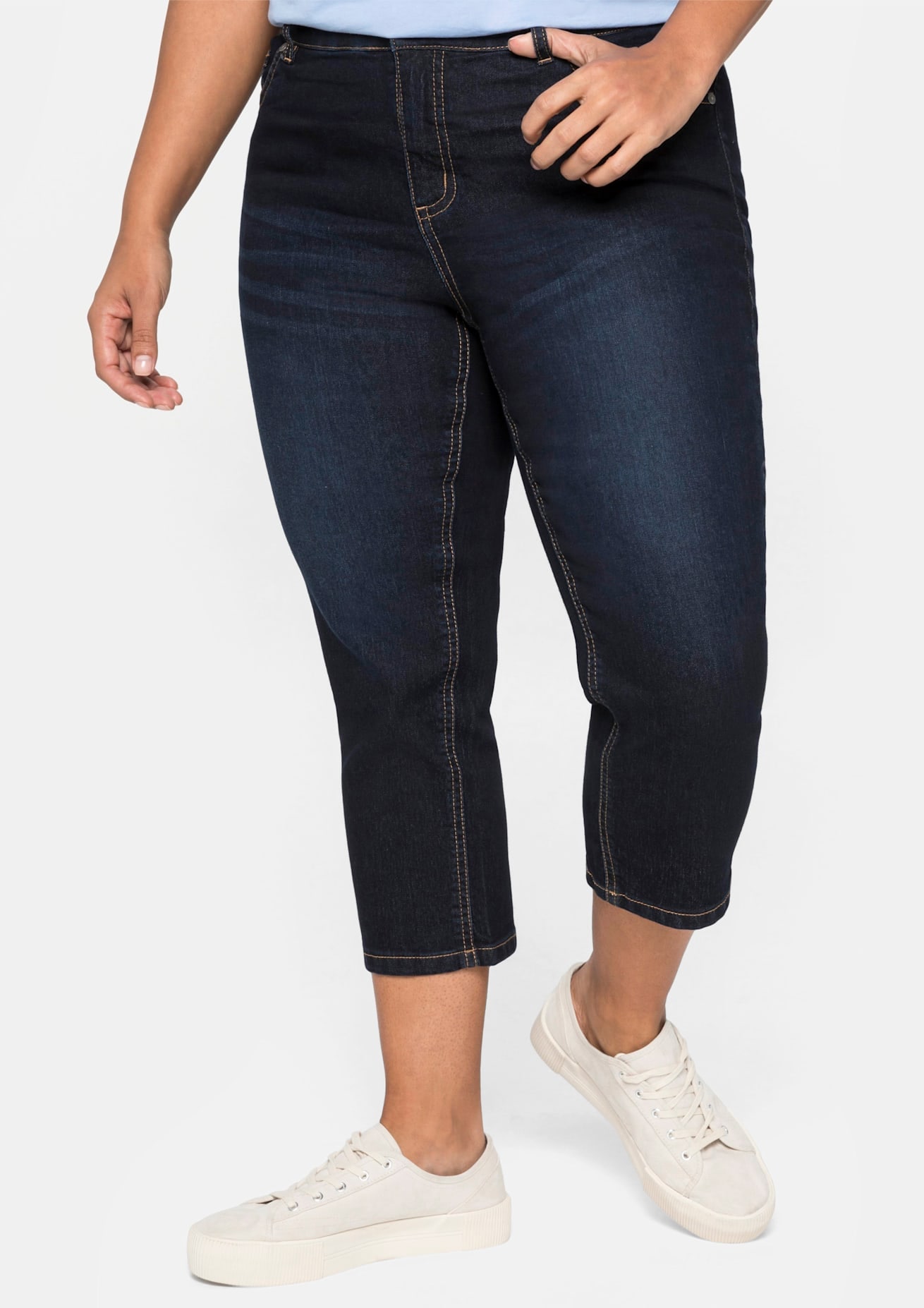 Sheego 7/8-Jeans, (1 tlg.)