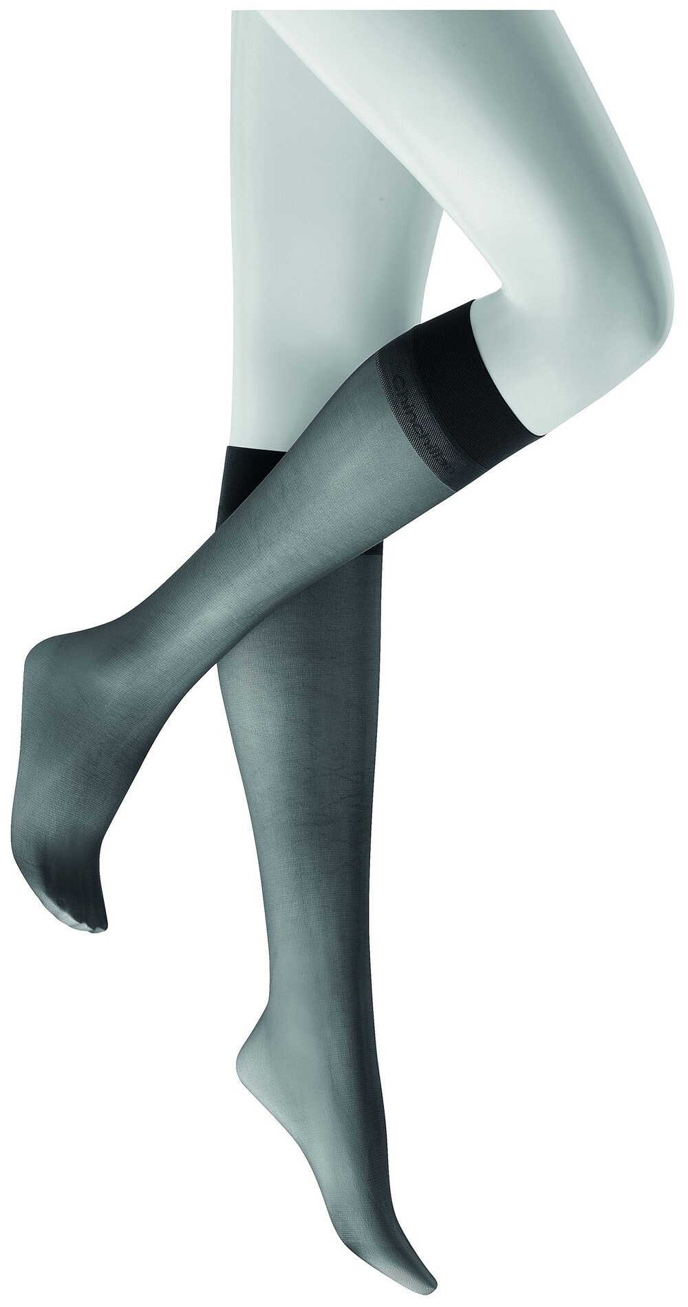 KUNERT Kniestrümpfe »CHINCHILLAN RUN STOP 20« 20 mit innovativem Kunert-Maschenstopp, matt-schimmernd