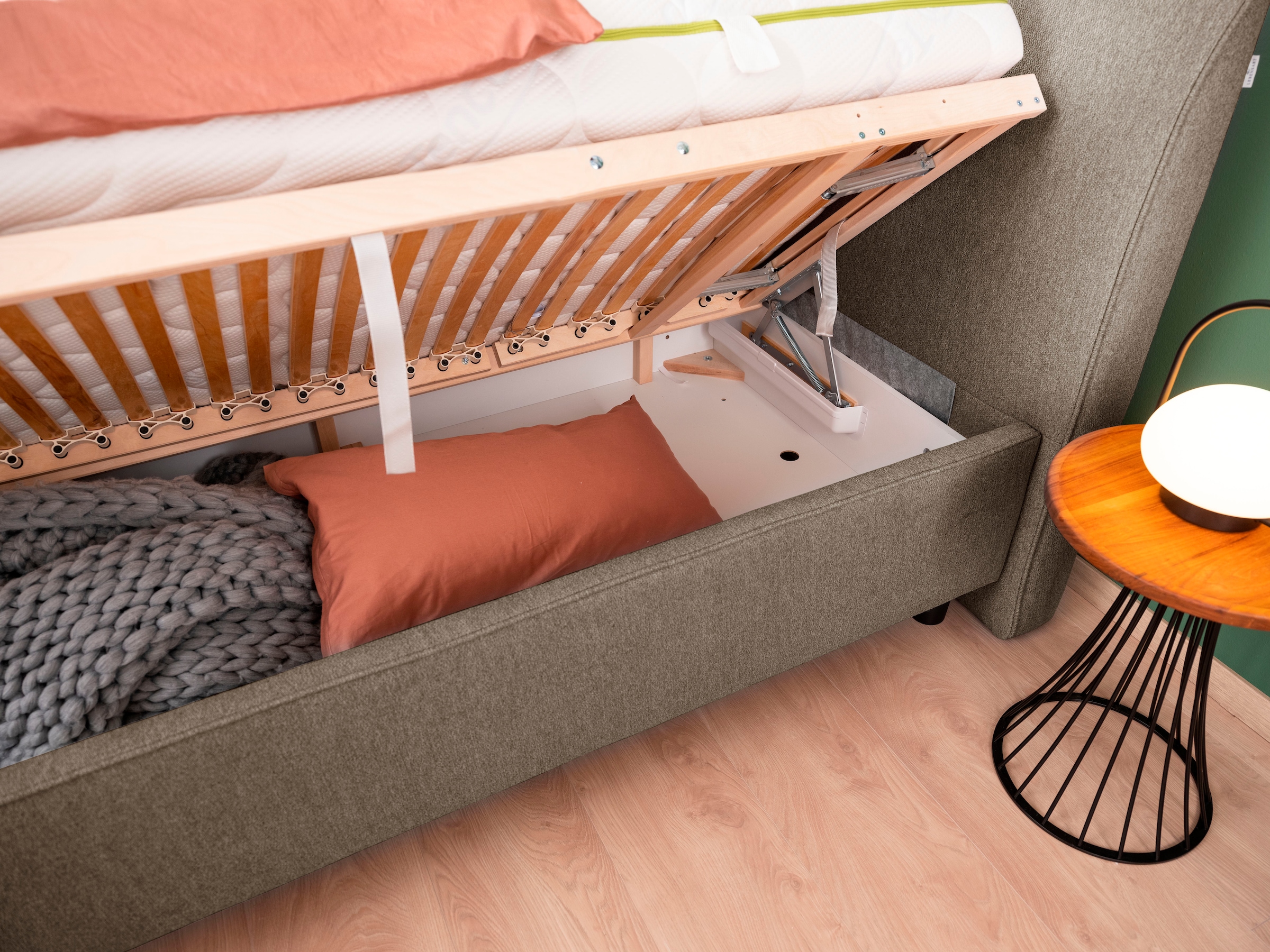 alina Stauraumbett »Serina Supercomfort«, inkl. Lattenrost mit Kopf- und Fußhochsteller, diverse Ausführungen