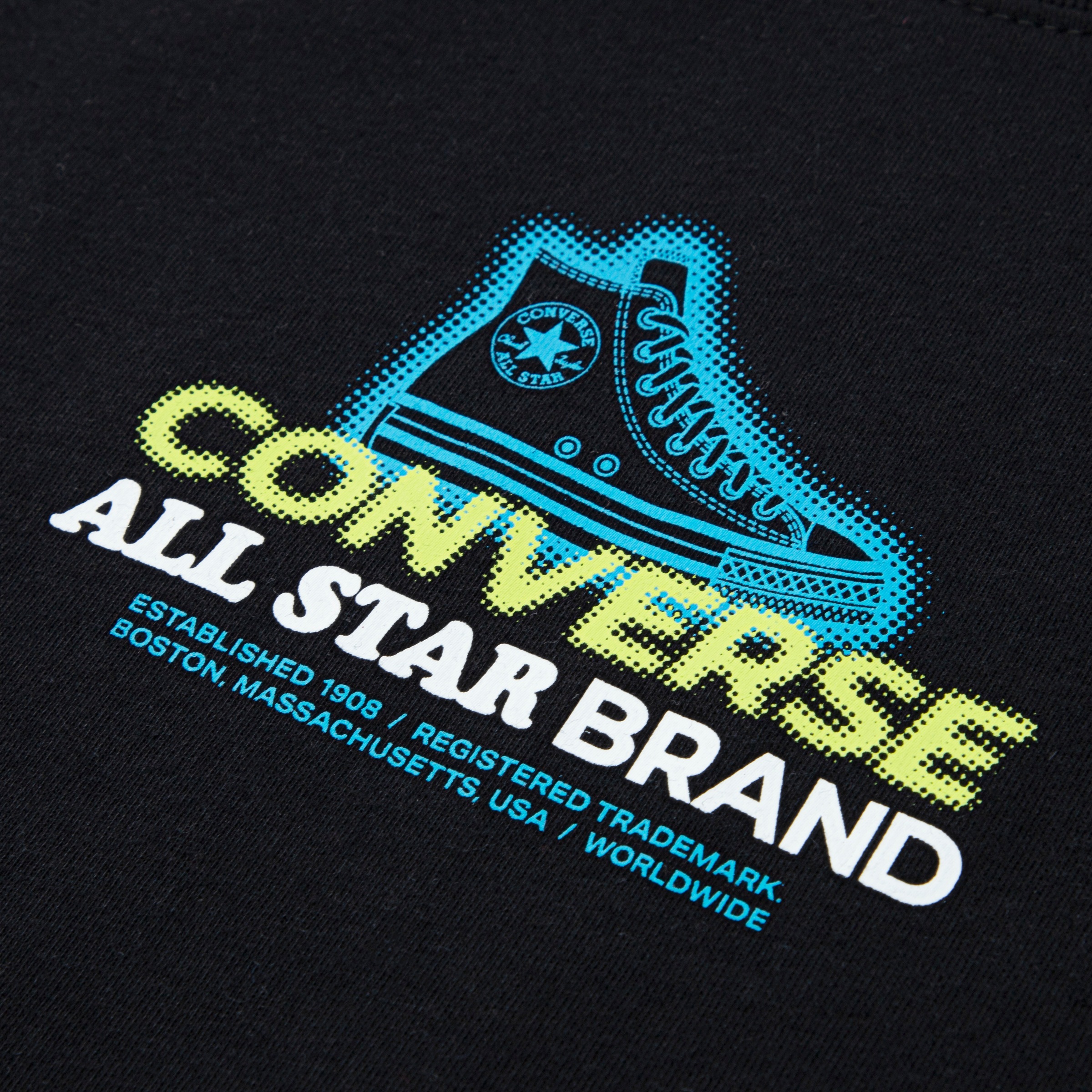 Converse T-Shirt & Shorts »CNVB DCTP GLOBE FRONTBACK HIT« 2 2-teiliges Set, aus Baumwolle und Polyester, für Kinder