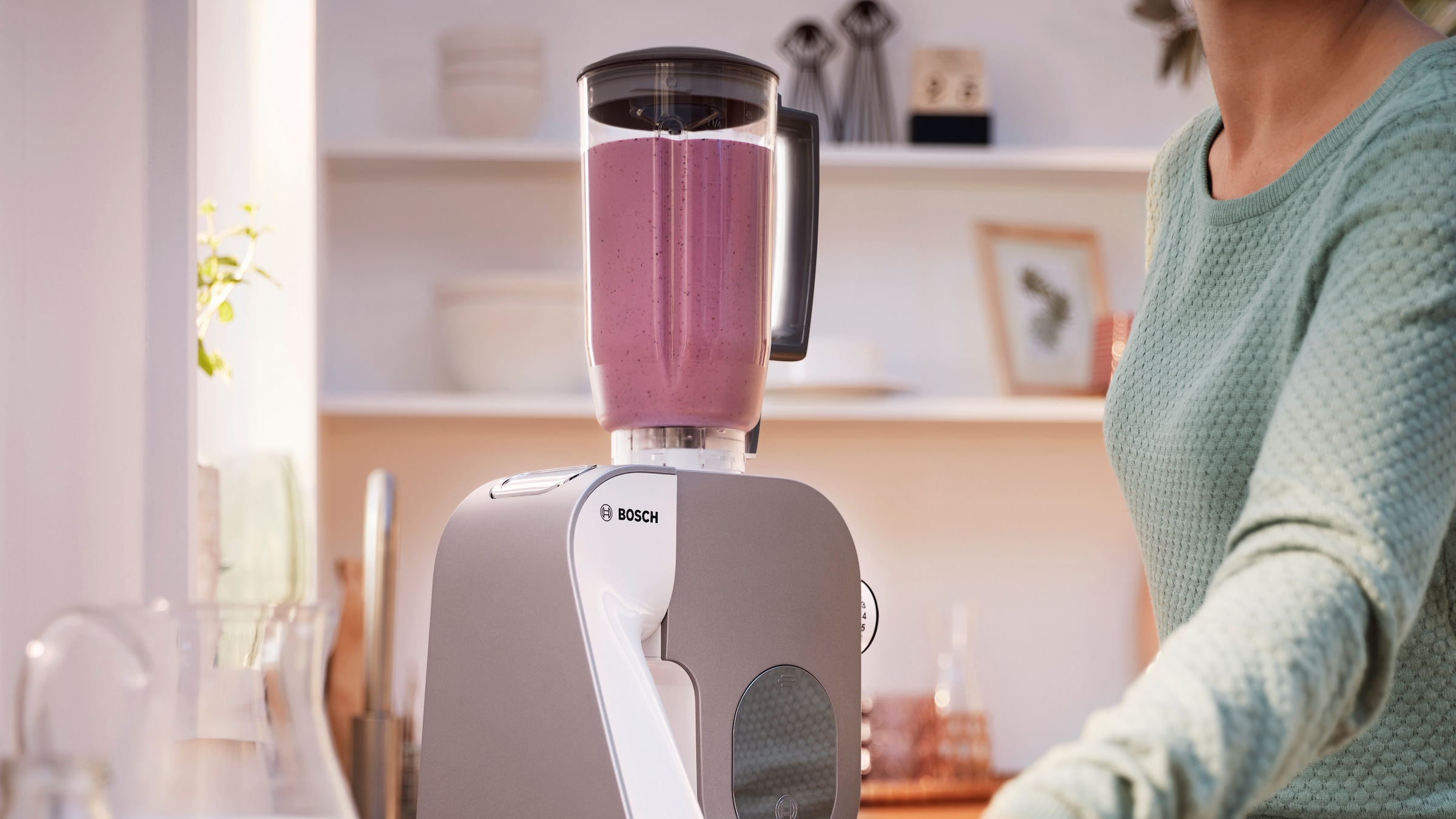 BOSCH Küchenmaschine »MUM5XL74« 7 Stufen, Fleischwolf, Würfelschneider, zusätz. Kunststoffschüssel