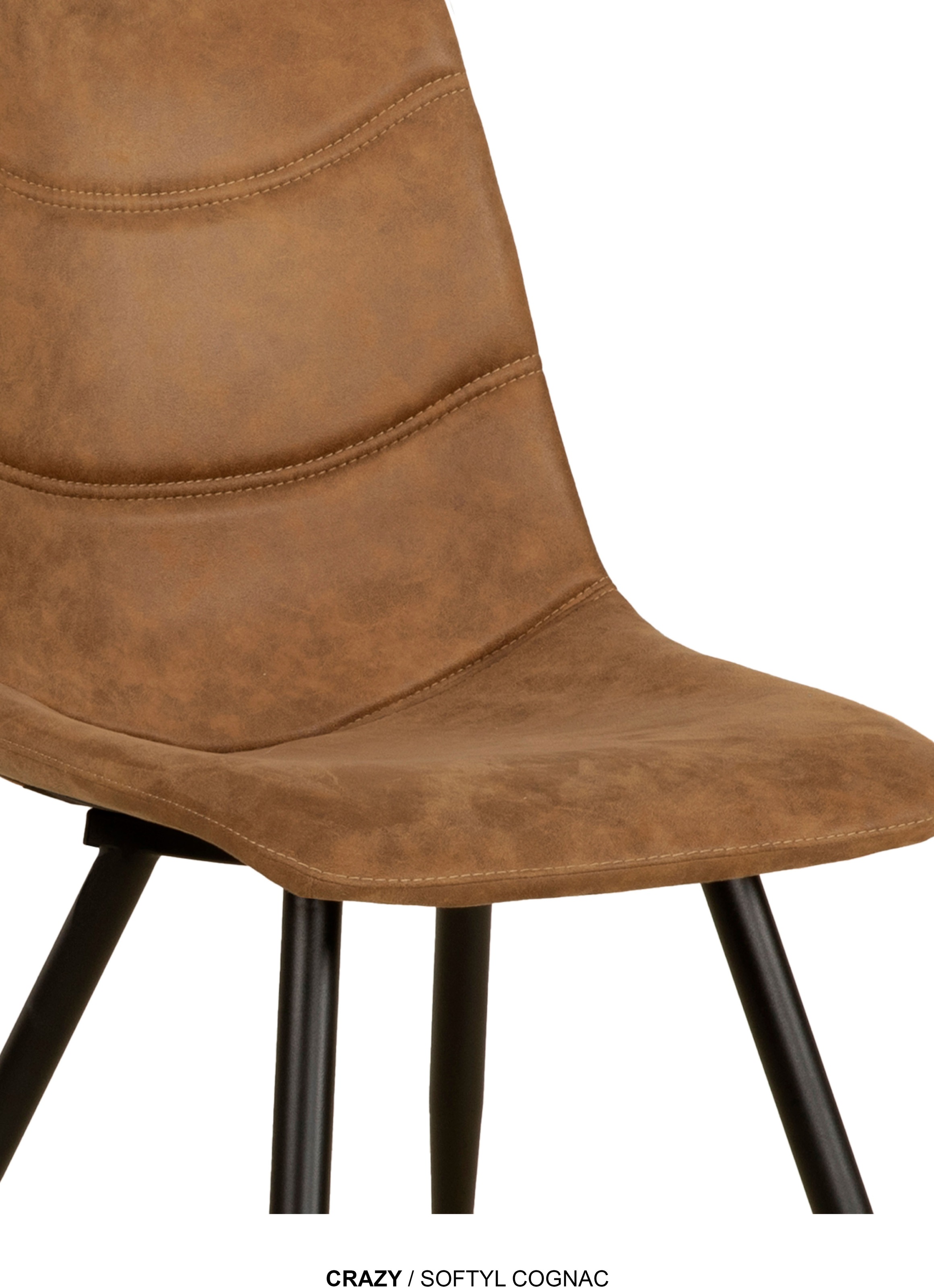 OMG Design Esszimmerstuhl »Crazy« (Set) 2 Stk.Esszimmerstuhl, pflegeleichter Bezug, mit Handgriff