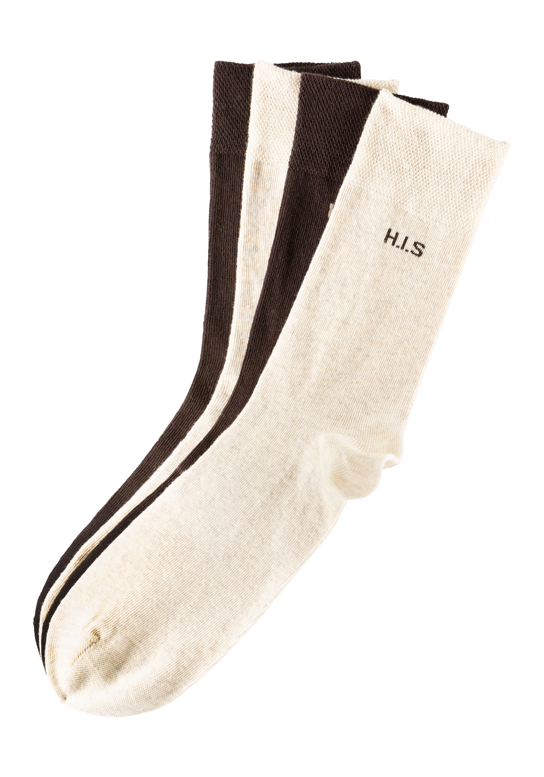 H.I.S Socken, (4 bei bestellen online mit OTTO Paar), druckfreiem Bündchen