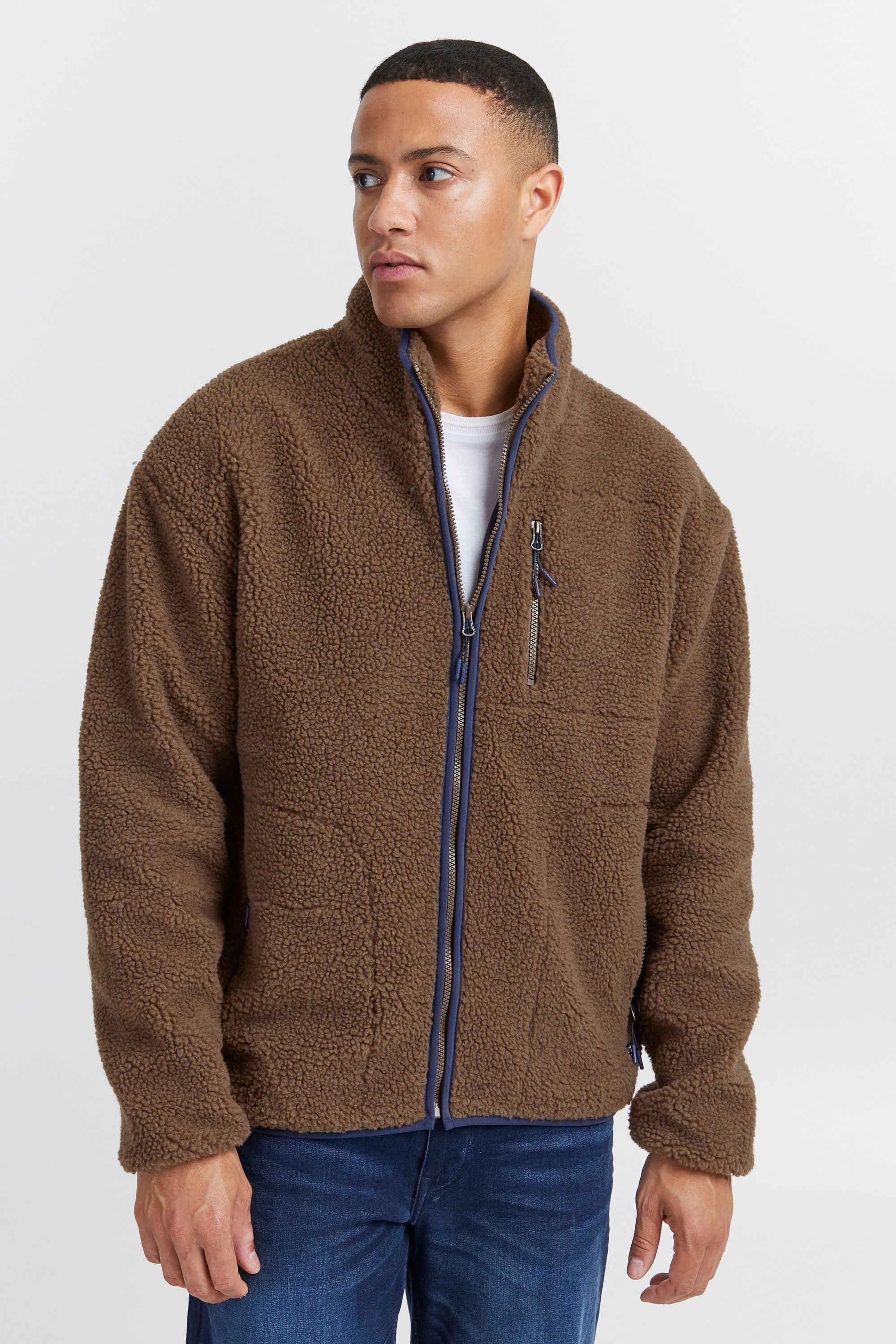 Blend Fellimitatjacke »Fellimitatjacke BHSweatshirt«, ohne Kapuze