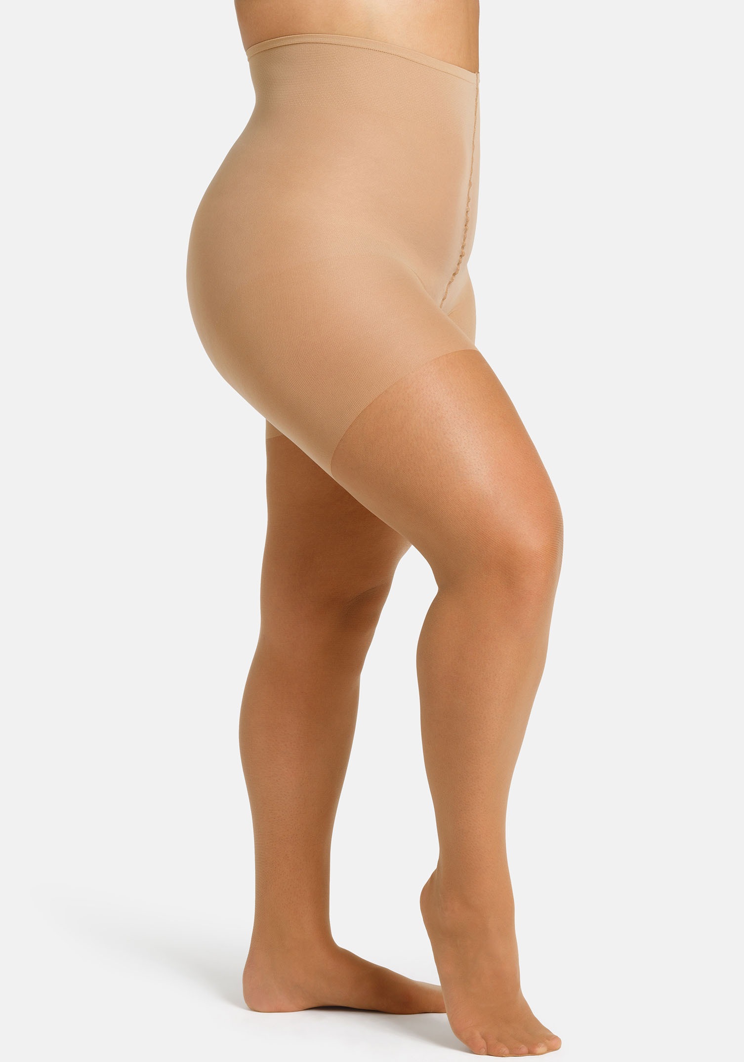 Camano Feinstrumpfhose »fine curvy«, (2er Pack), mit großen Größen