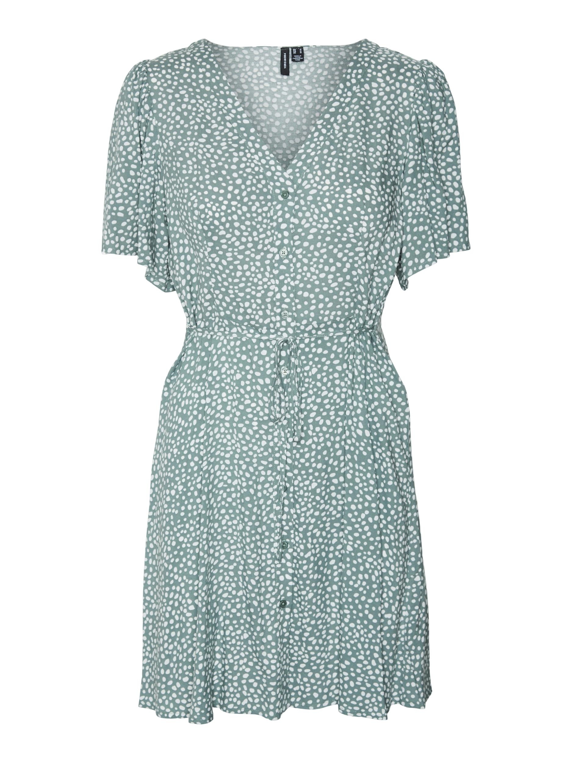 Vero Moda Minikleid »VMALBA SS SHORT DRESS WVN NOOS«, Sommerkleid