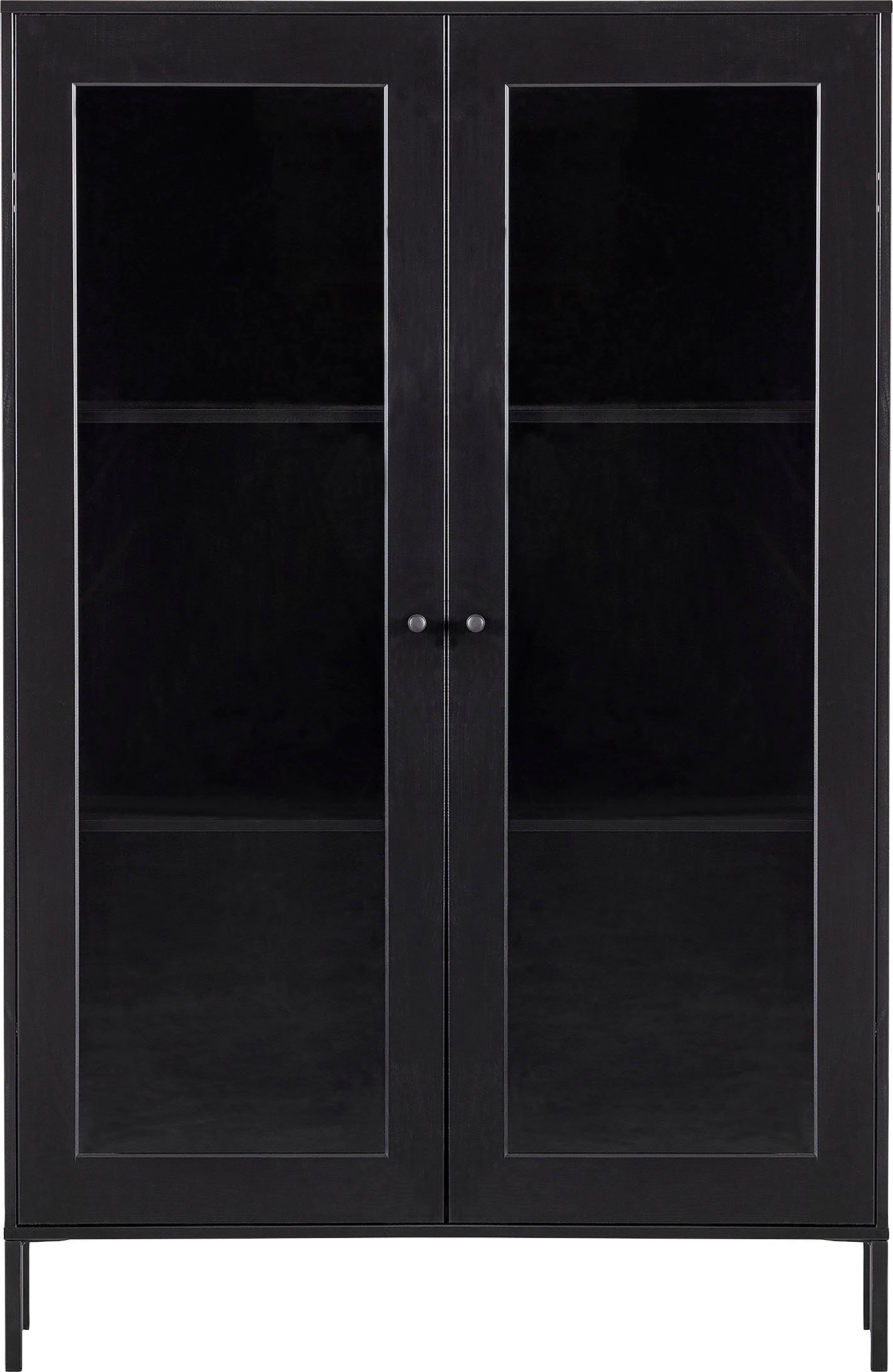 Vitrine »Xam«, aus Kiefernholz, Breite 100 cm