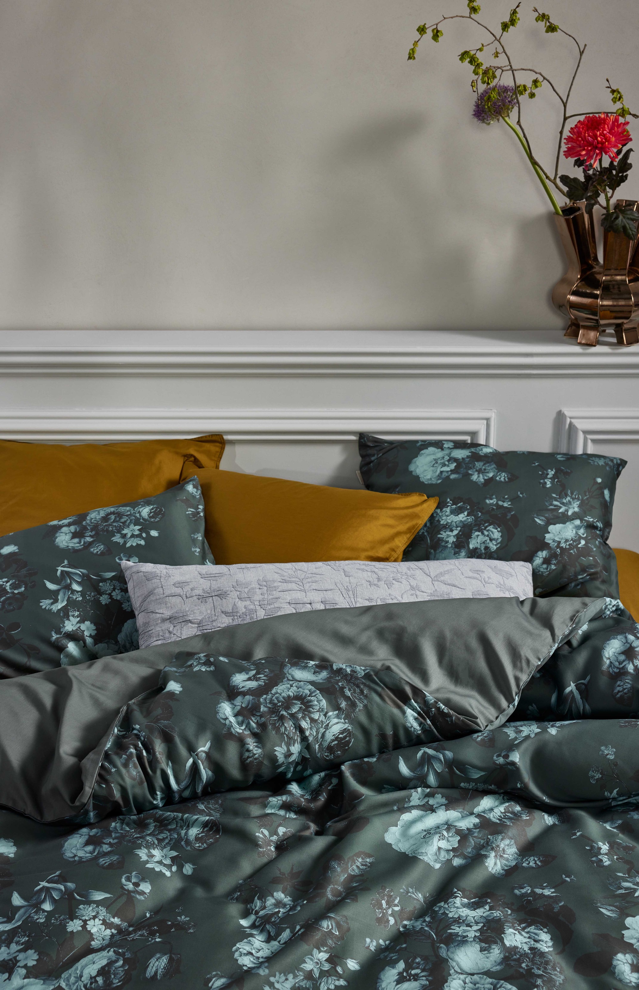 Essenza Wendebettwäsche »Florice, 50% Lyocell, 50% Baumwoll Twill gebürstet« 2 Stk. tlg.