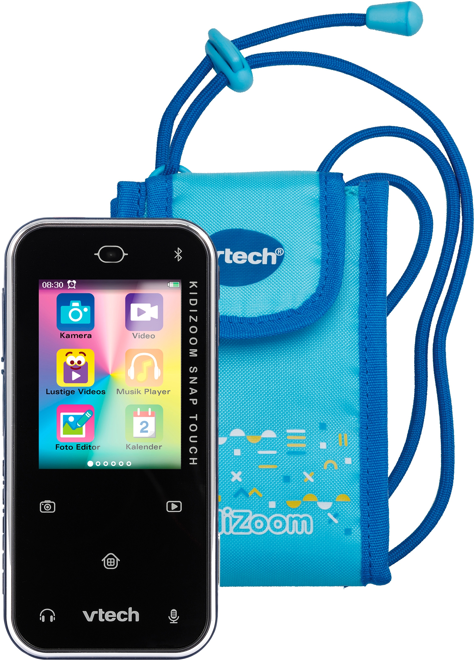 Vtech® Kinderkamera »KidiZoom Snap Touch, blau«, im coolen Smartphone-Format; inklusive...