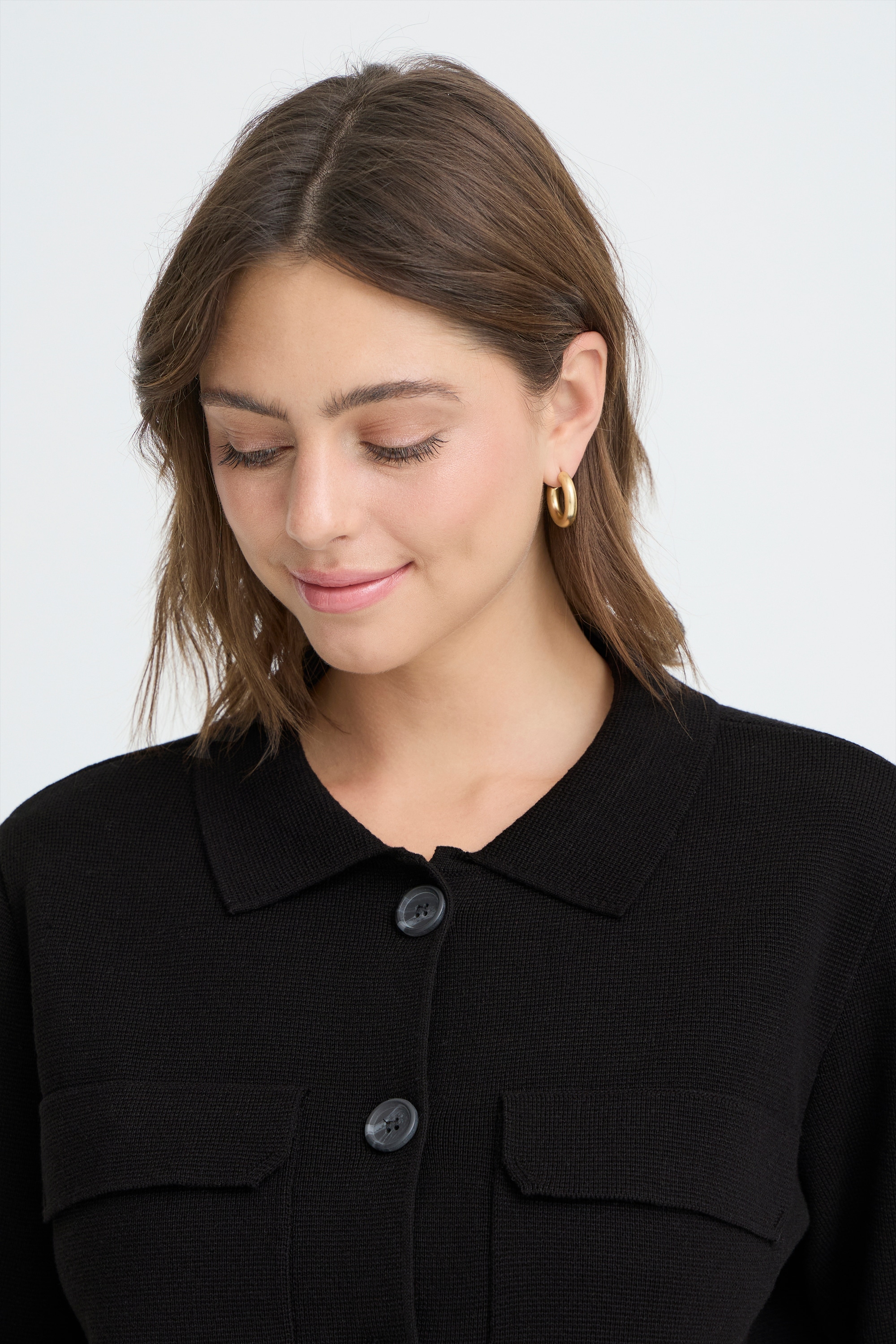 fransa Strickjacke »Strickjacke FRITA«