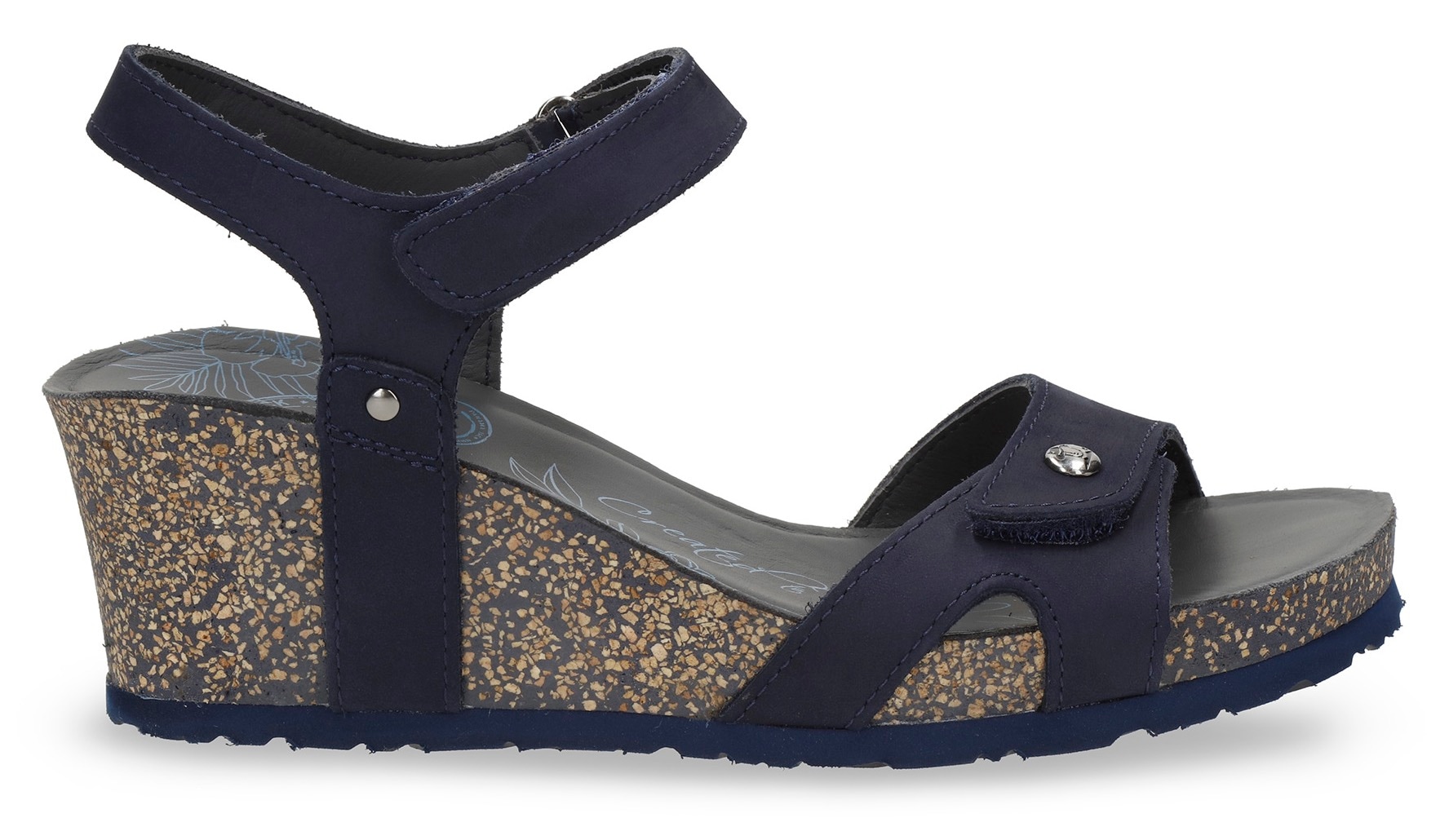 Panama Jack Keilsandalette »Julia«, Sommerschuh, Sandale, Urlaubschuh mit weichem Softfußbett
