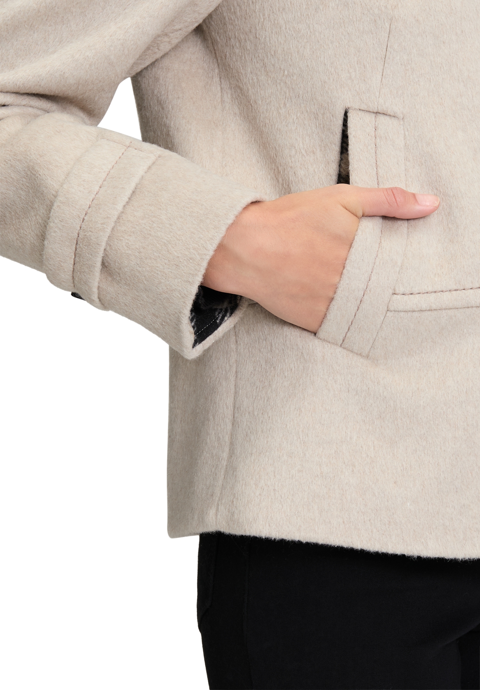 Gil Bret Wolljacke »Wolljacke mit Kragen«