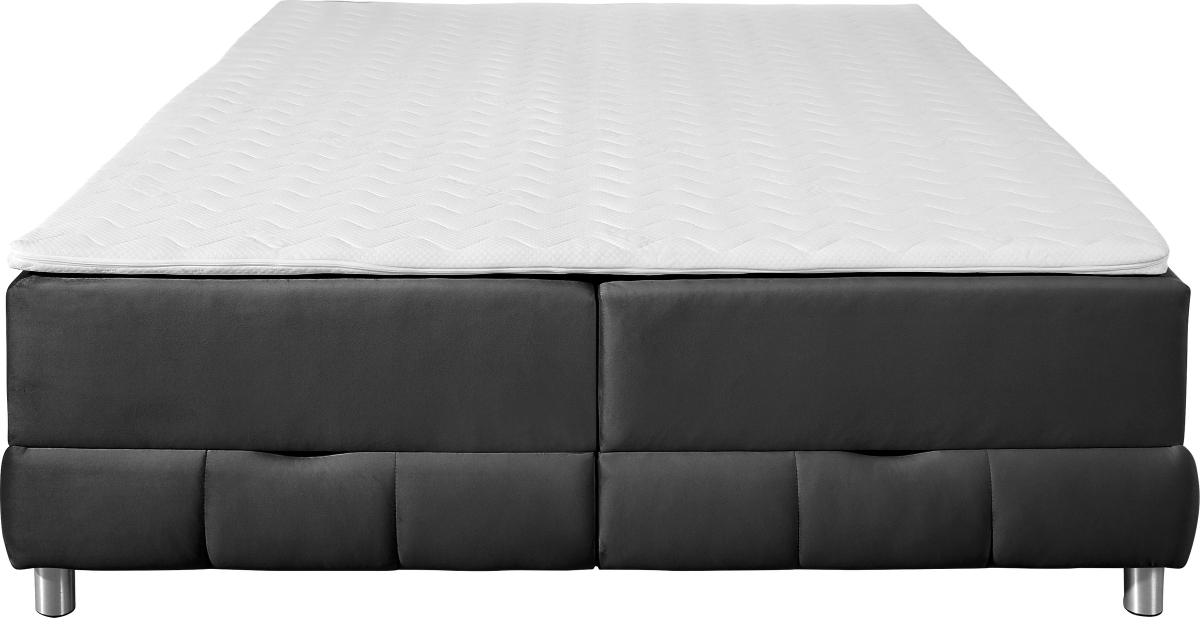 Home affaire Boxspringbett »Vaasa« für Dachschrägen geeignet, inkl. Bettkasten und Topper
