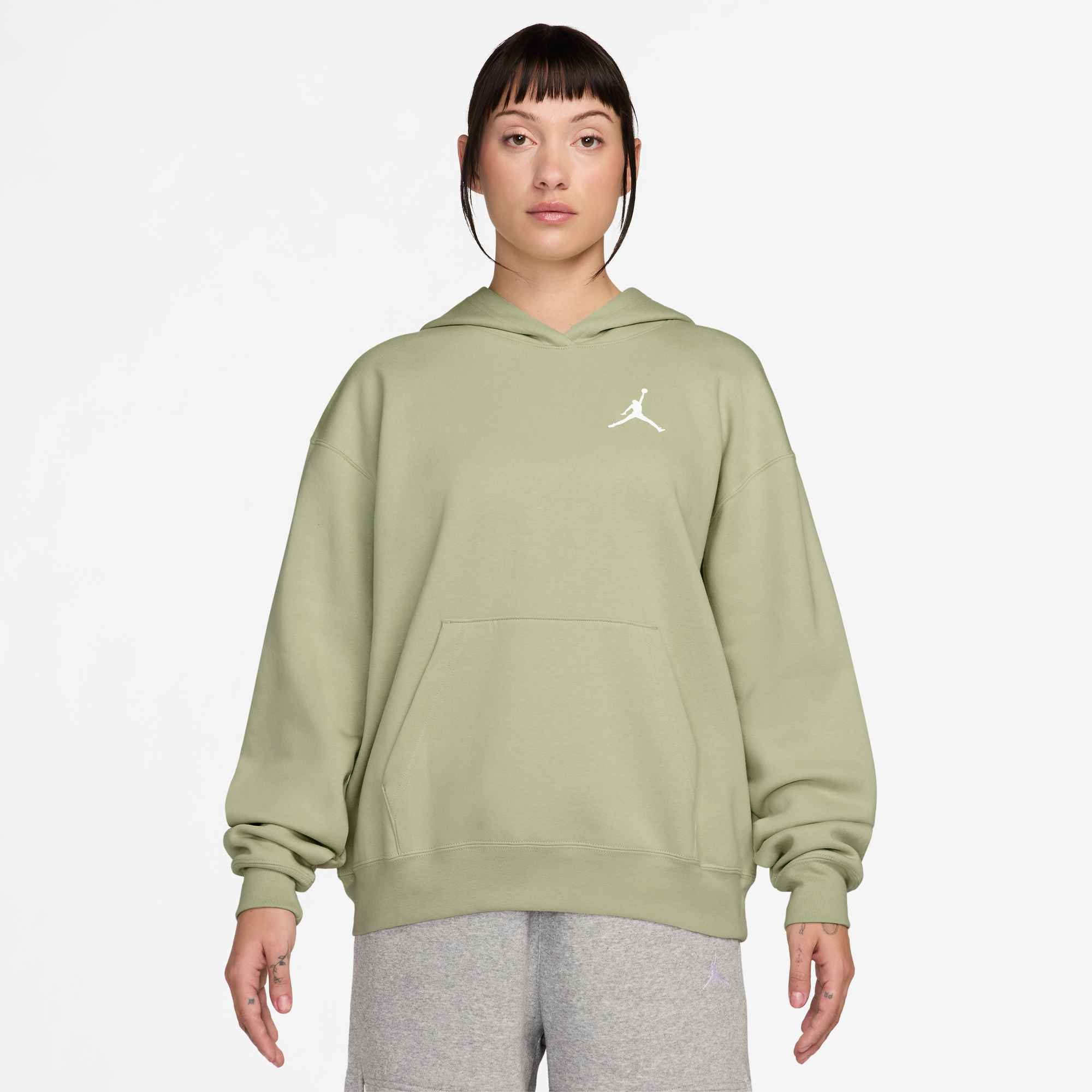 Jordan Kapuzensweatshirt »W J JUMPMAN FLC PO 2«, mit Kapuze und Kängurutasche, Basic Passform, in normaler Länge
