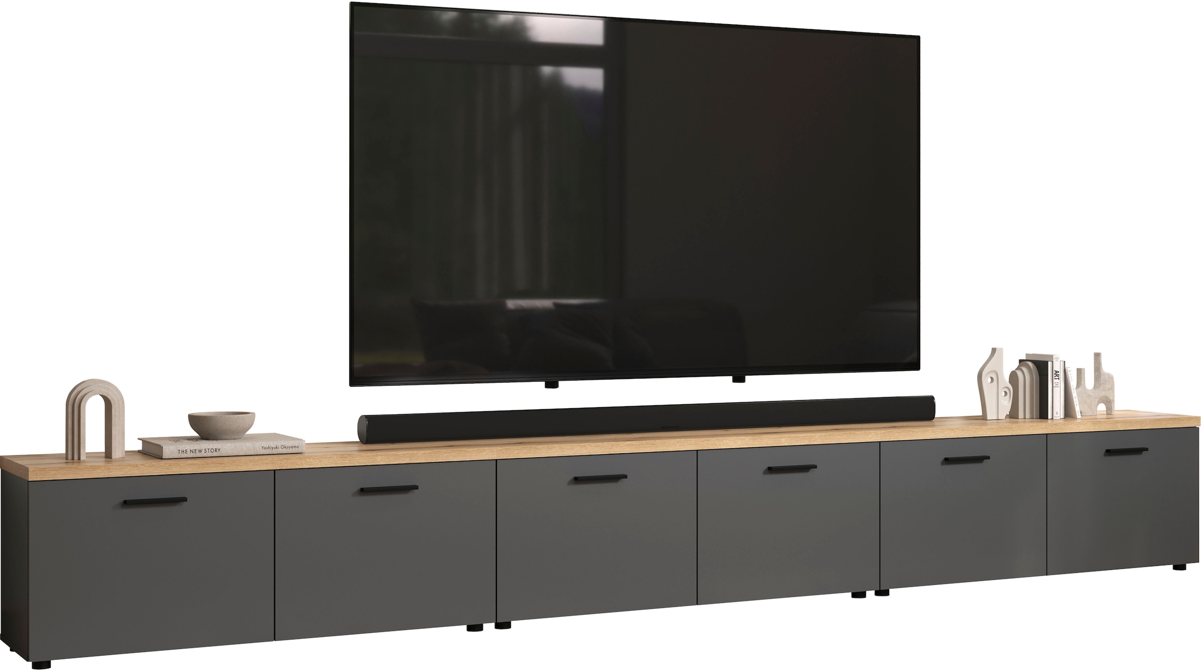 Home affaire TV-Wand »Bajo« 3 Stk. tlg.