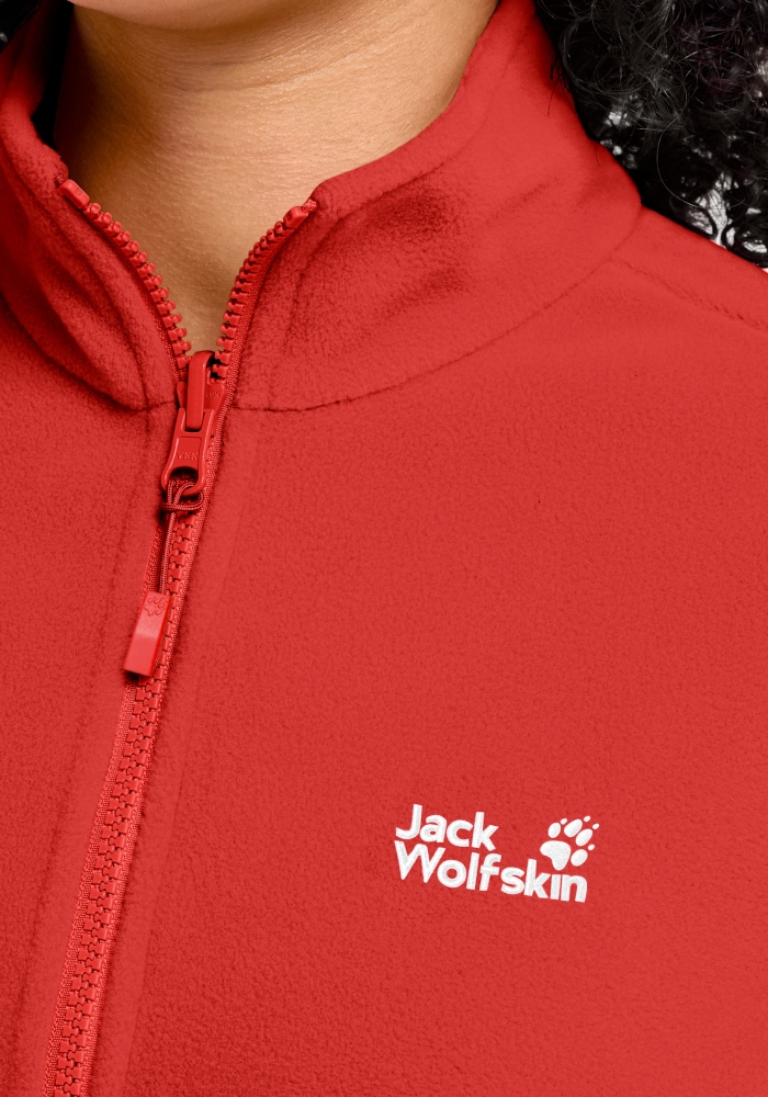 Jack Wolfskin Fleecejacke »TAUNUS 100 FZ W« winddicht, wasserabweisend, mit durchgehendem Reißverschluss