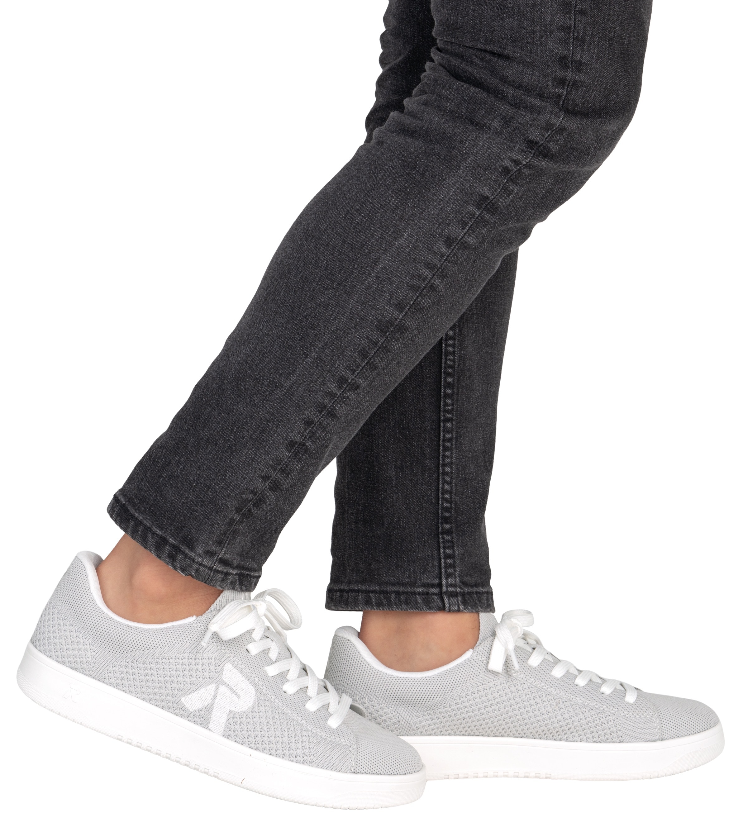 RIEKER Sport Slip-On Sneaker »Swing2GO«  Schlupfschuh, Freizeitsneaker mit aufgesetzter Schnürung