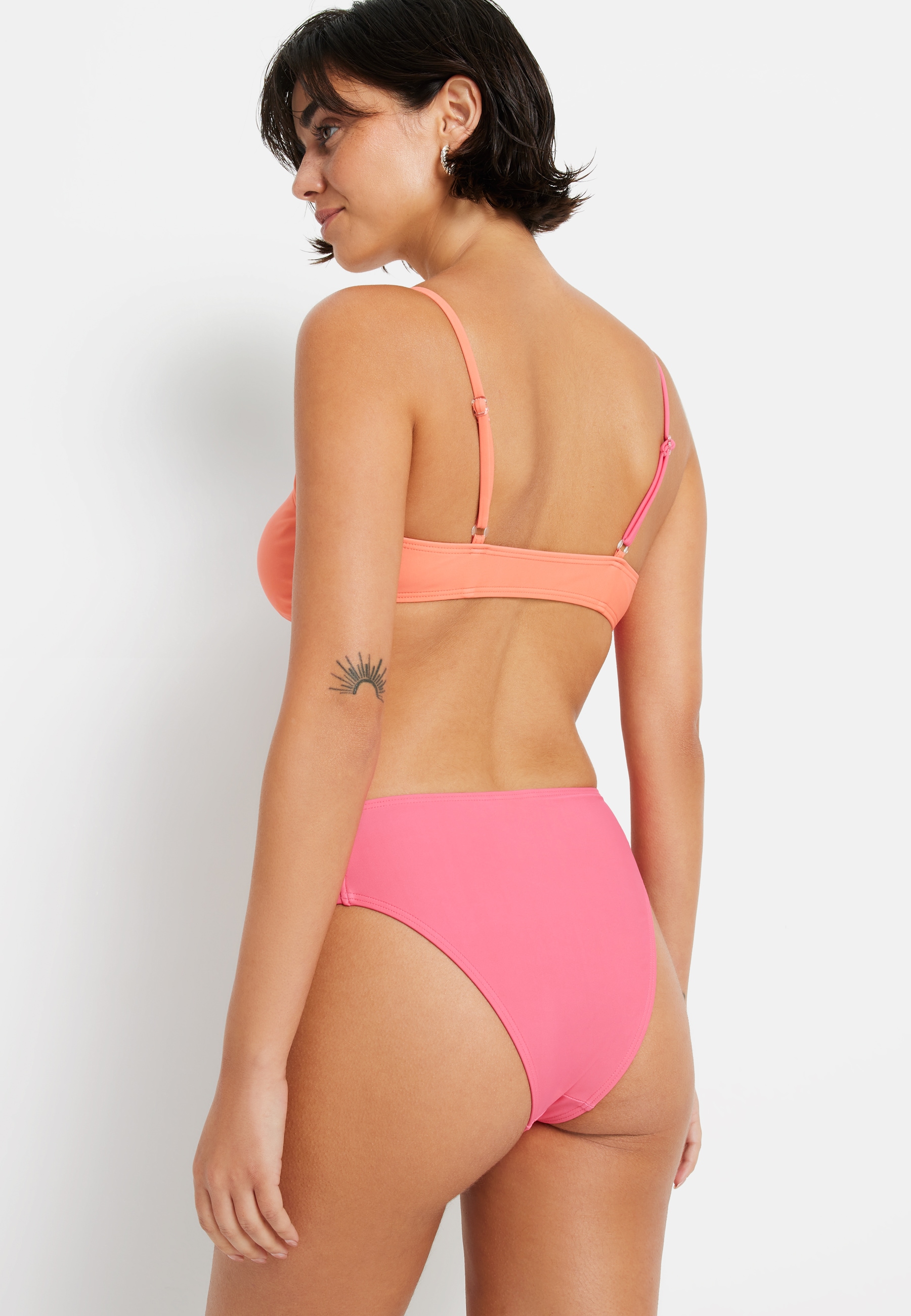 LSCN by LASCANA Triangel-Bikini »Auri«, (Set), in Colourblock-Optik