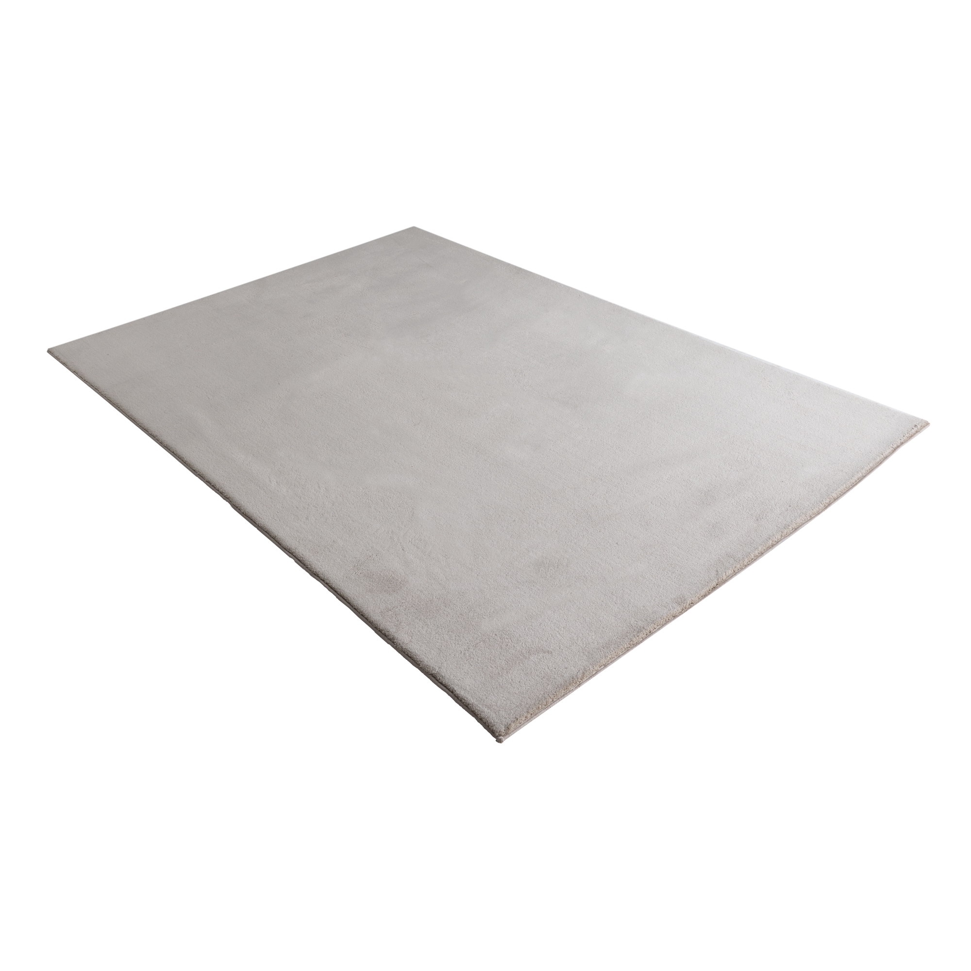 Kayoom Hochflor-Teppich »Boundless 225« rechteckig 40 mm Höhe Hochflor, Langflor, uni, Wohnzimmer