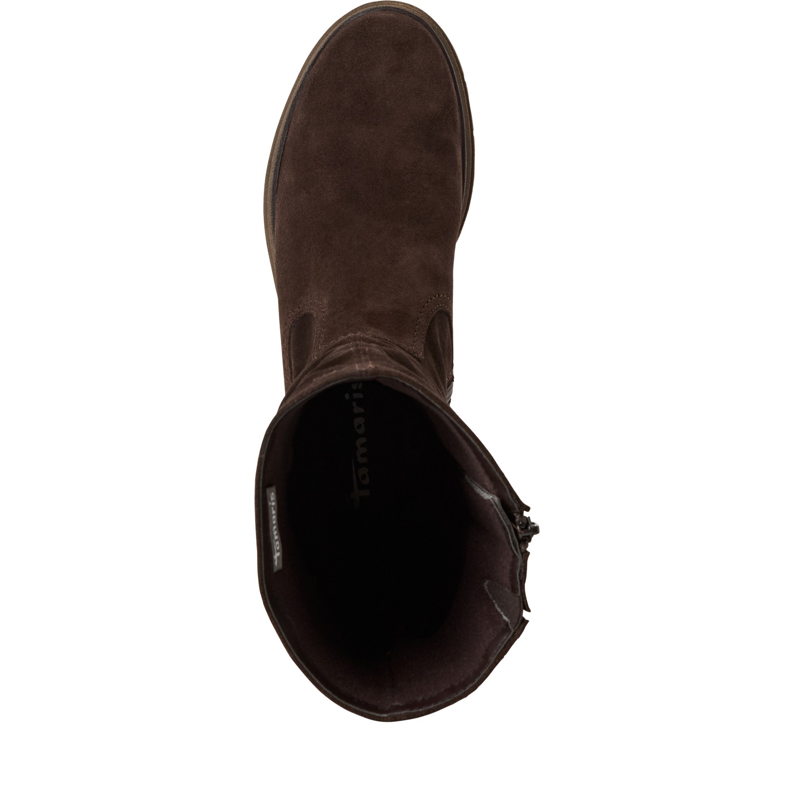 Tamaris Stiefel  , Blockabsatz, Langschaftstiefel mit slouchy Falten am Schaft